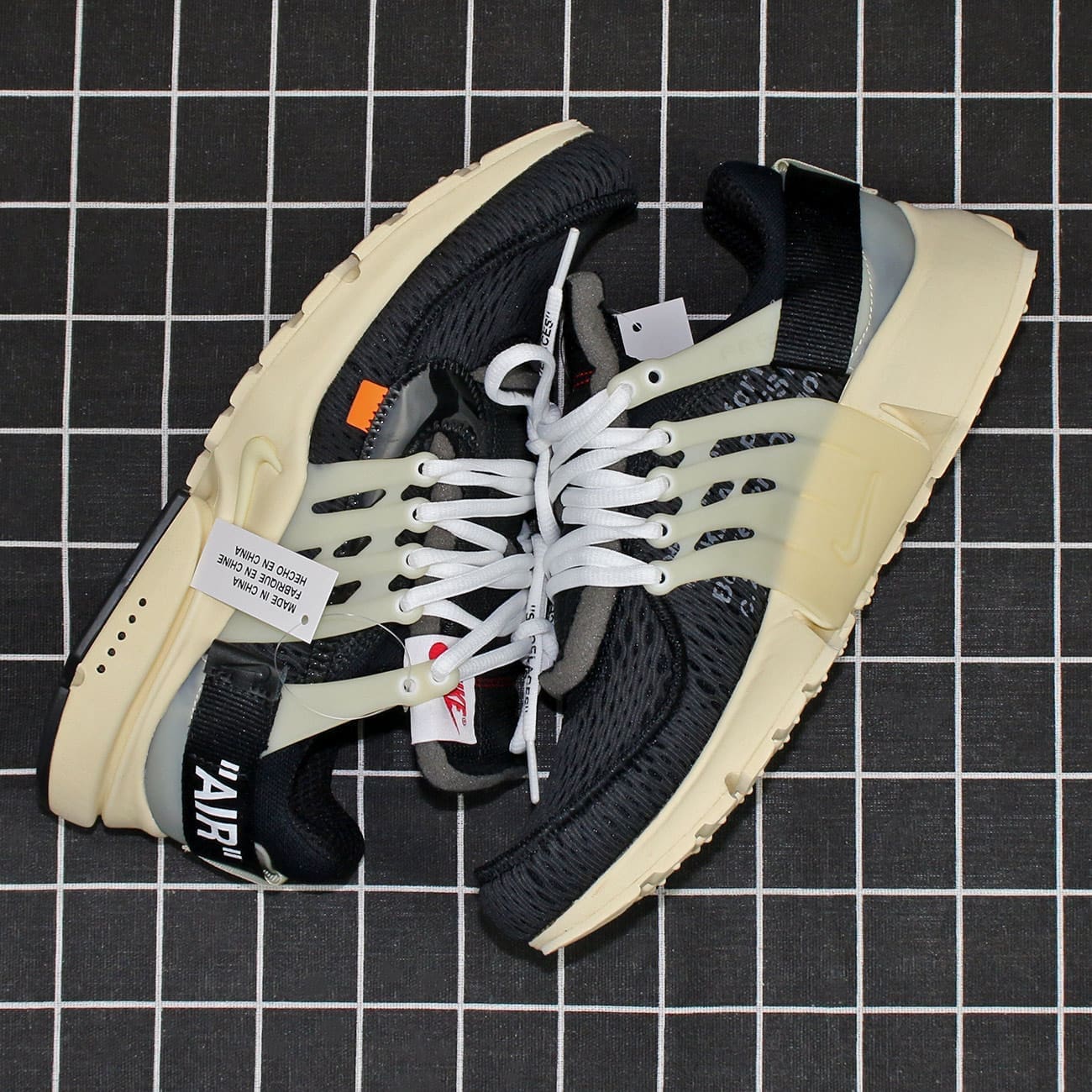 Nike Air Presto Black White Replica