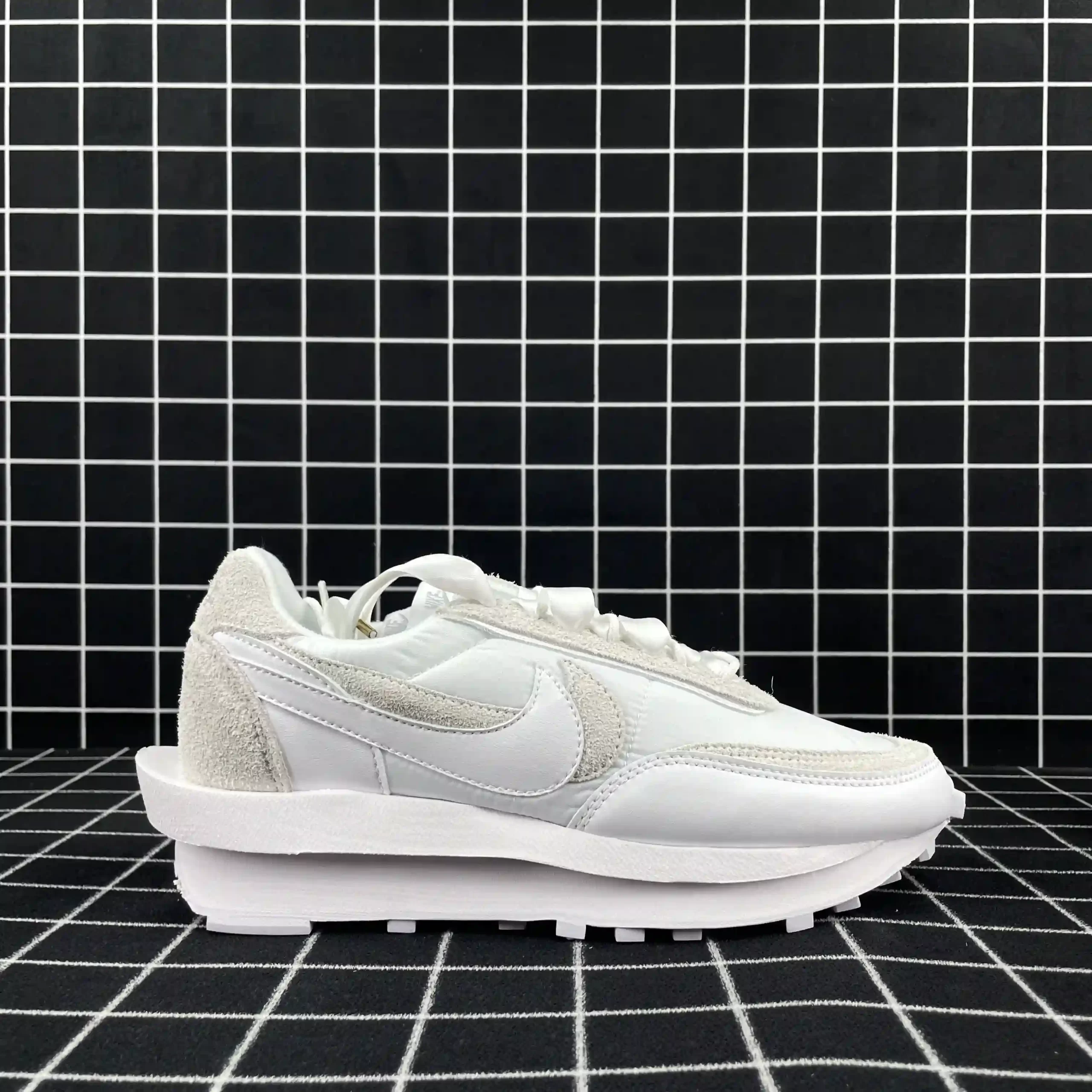 Nike LD Waffle Sacai White Nylon Replica