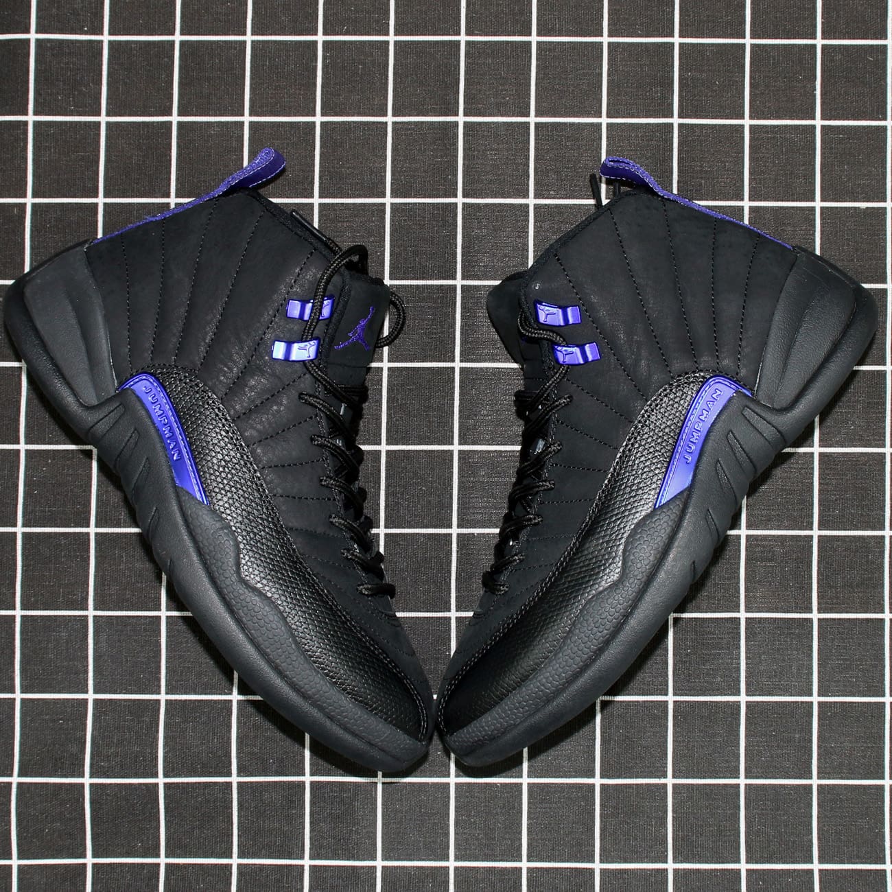 Jordan 12 Retro Black Dark Concord Replica