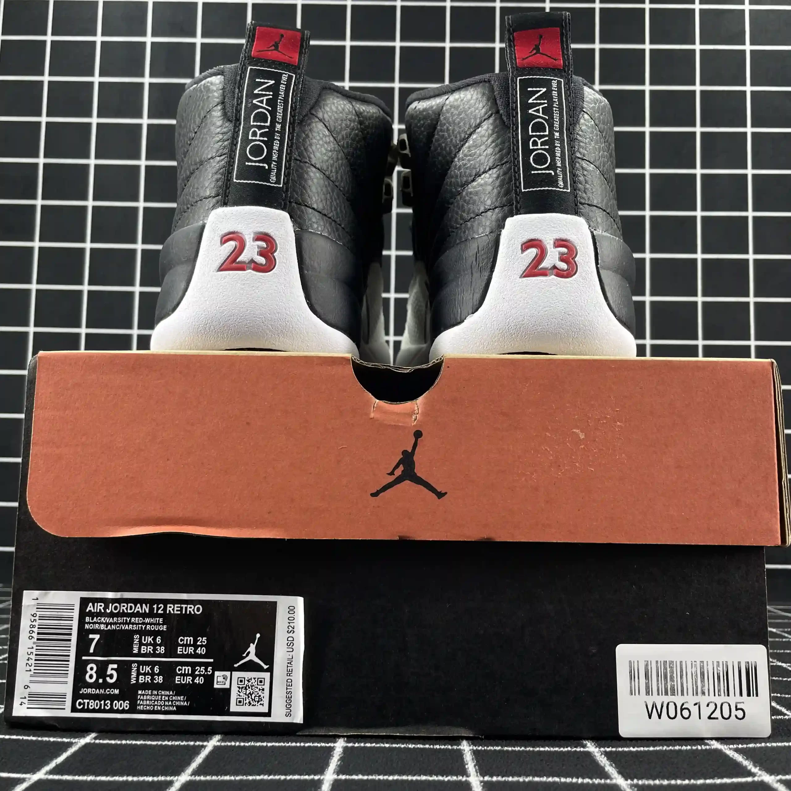 Air Jordan 12 Playoffs (2022) Replica