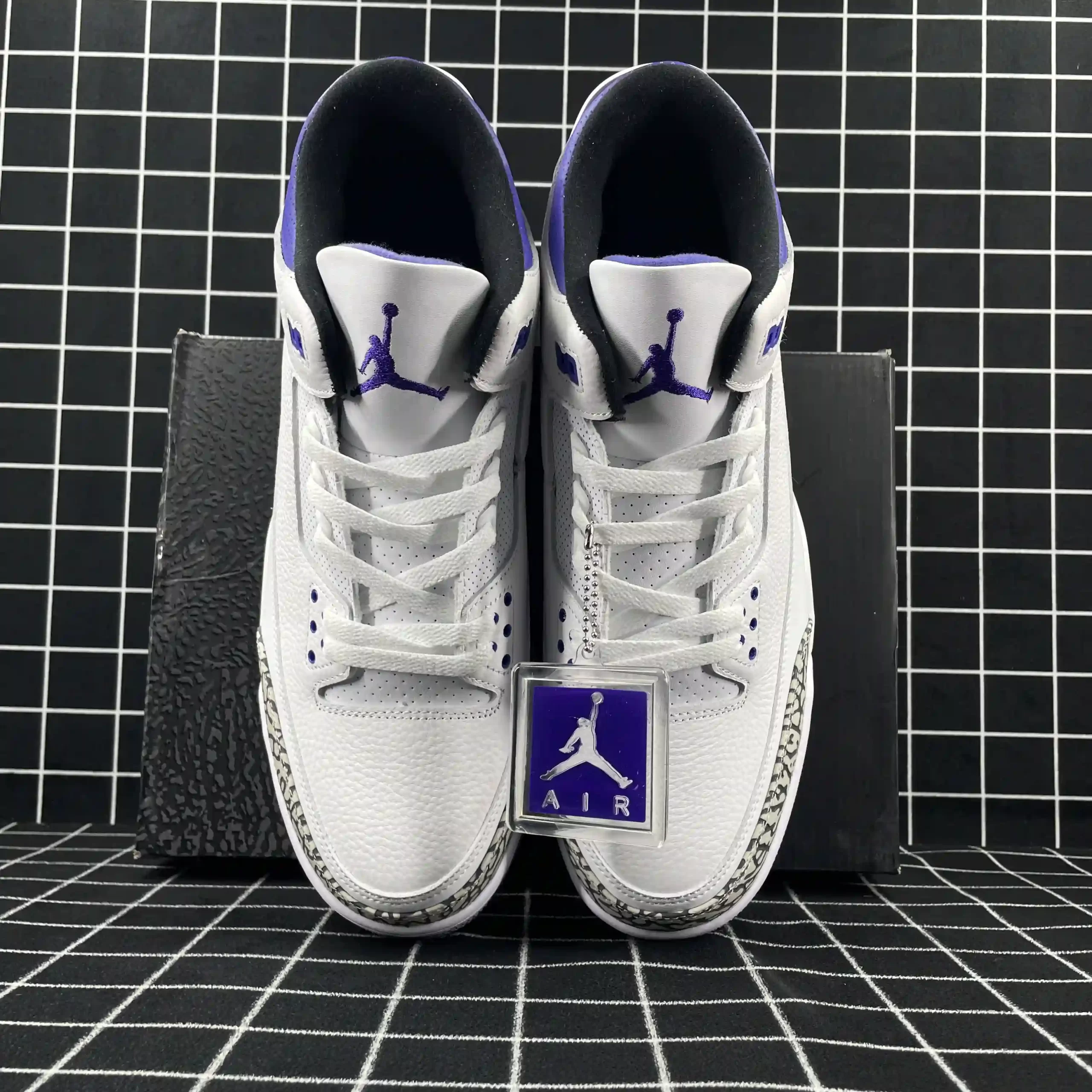 Air Jordan 3 Retro Dark Iris Replica