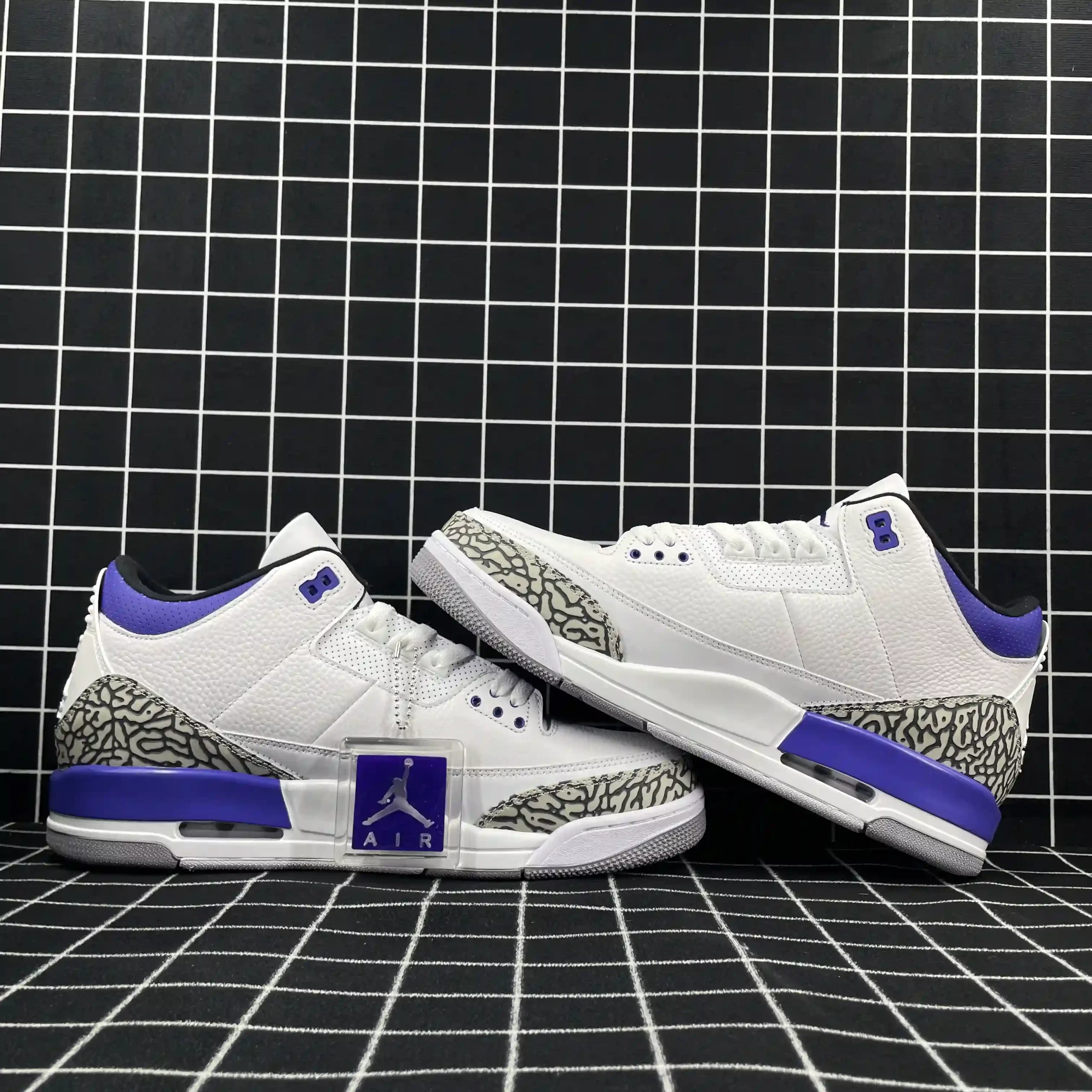 Air Jordan 3 Retro Dark Iris Replica