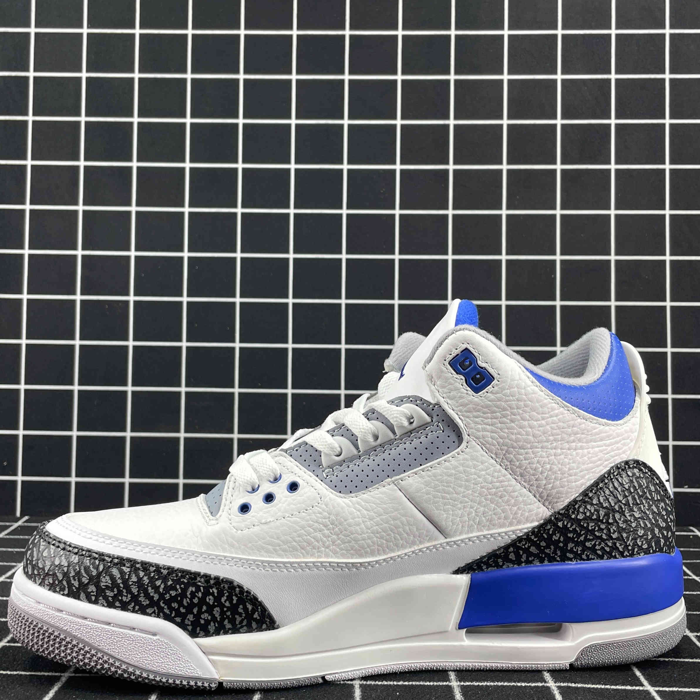 Air Jordan 3 Retro GS Racer Blue Replica