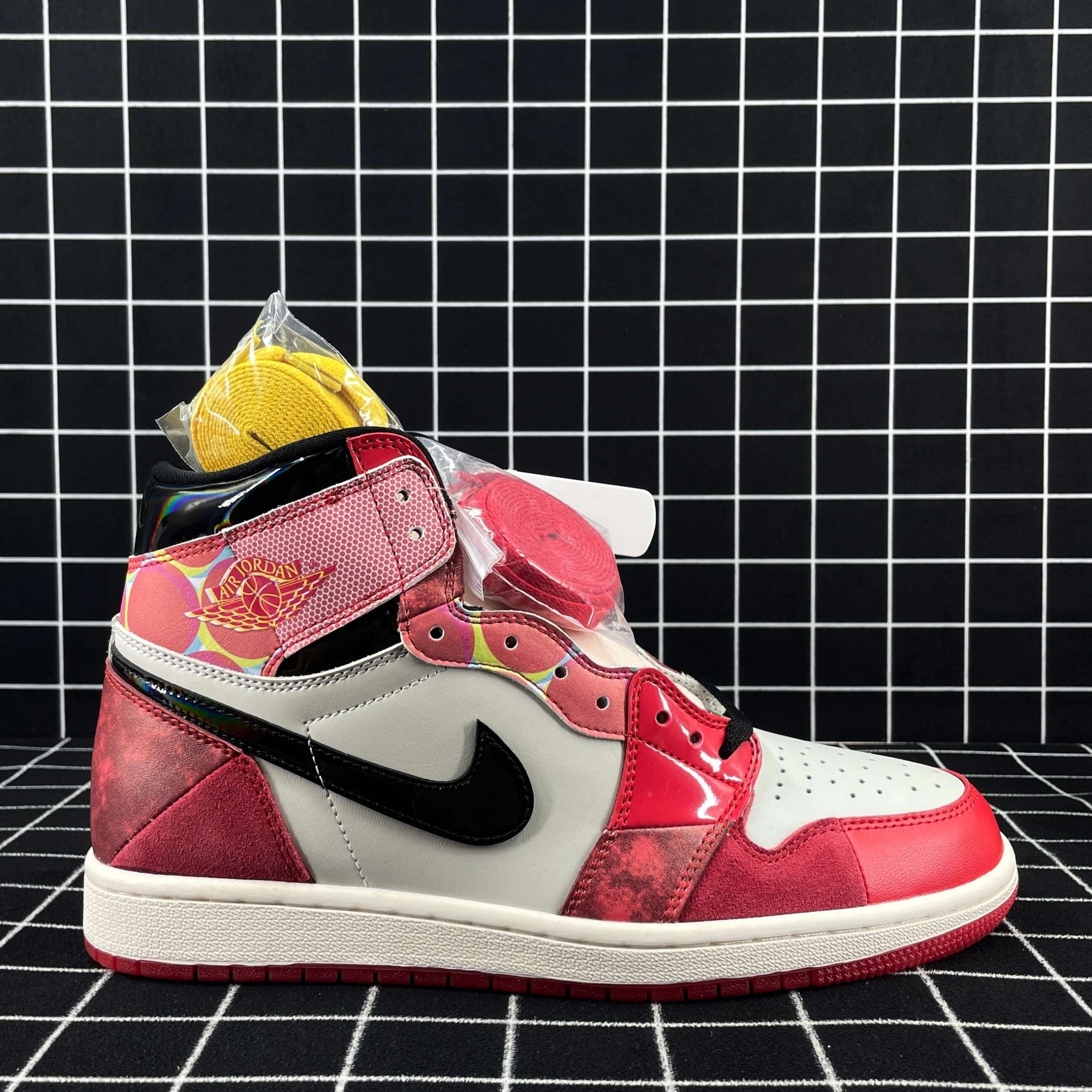 Jordan 1 High OG Spider-Man Across the Spider-Verse Replica