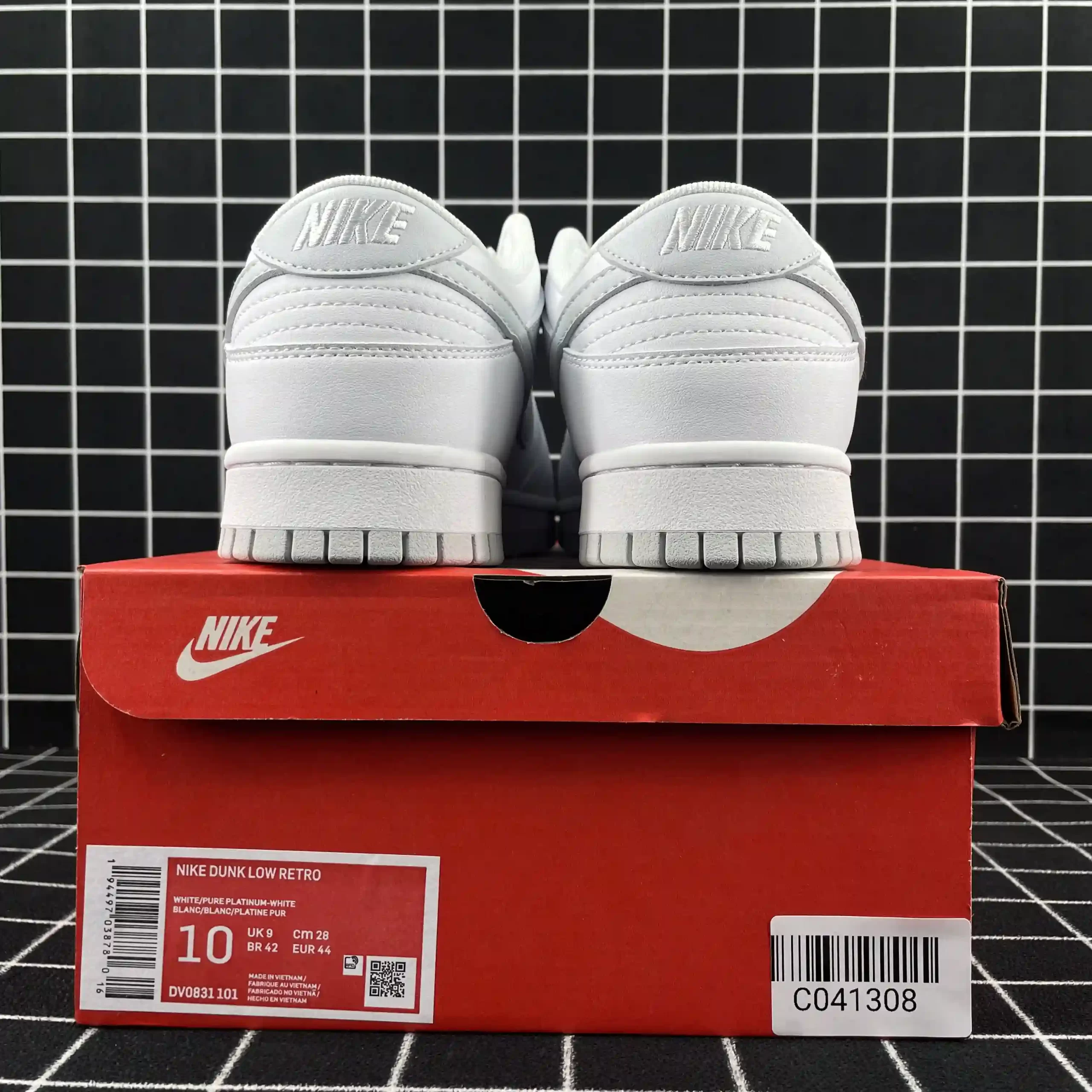 Nike Dunk Low Retro White Pure Platinum Replica