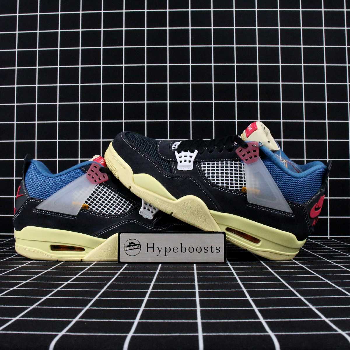 Jordan 4 Retro Union Off Noir Replica