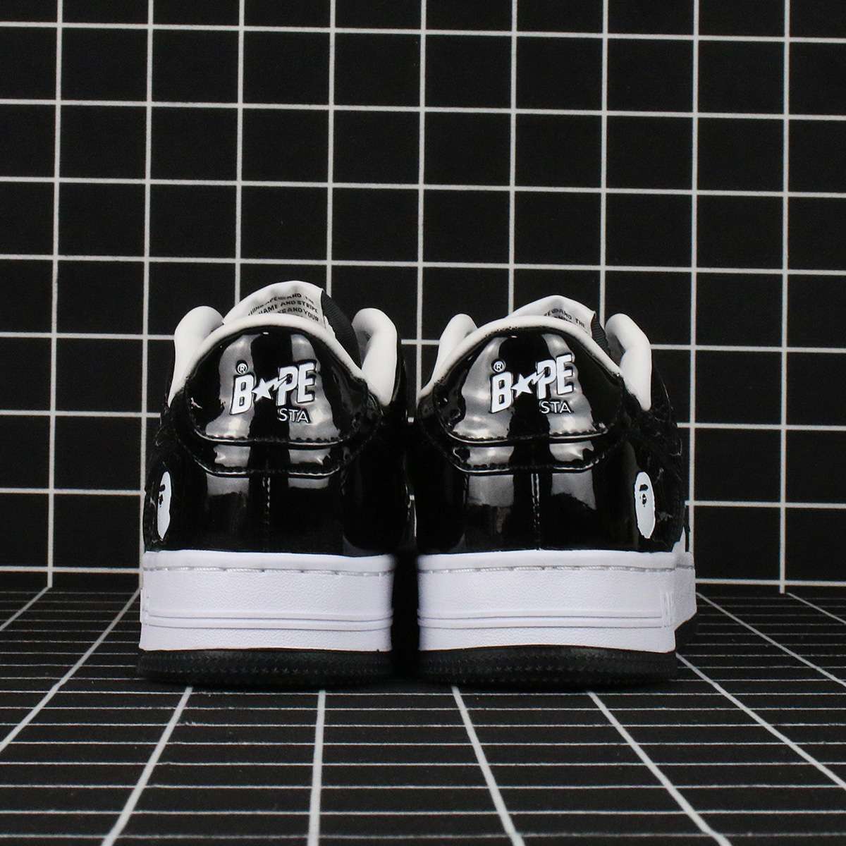 Bapesta Black Replica