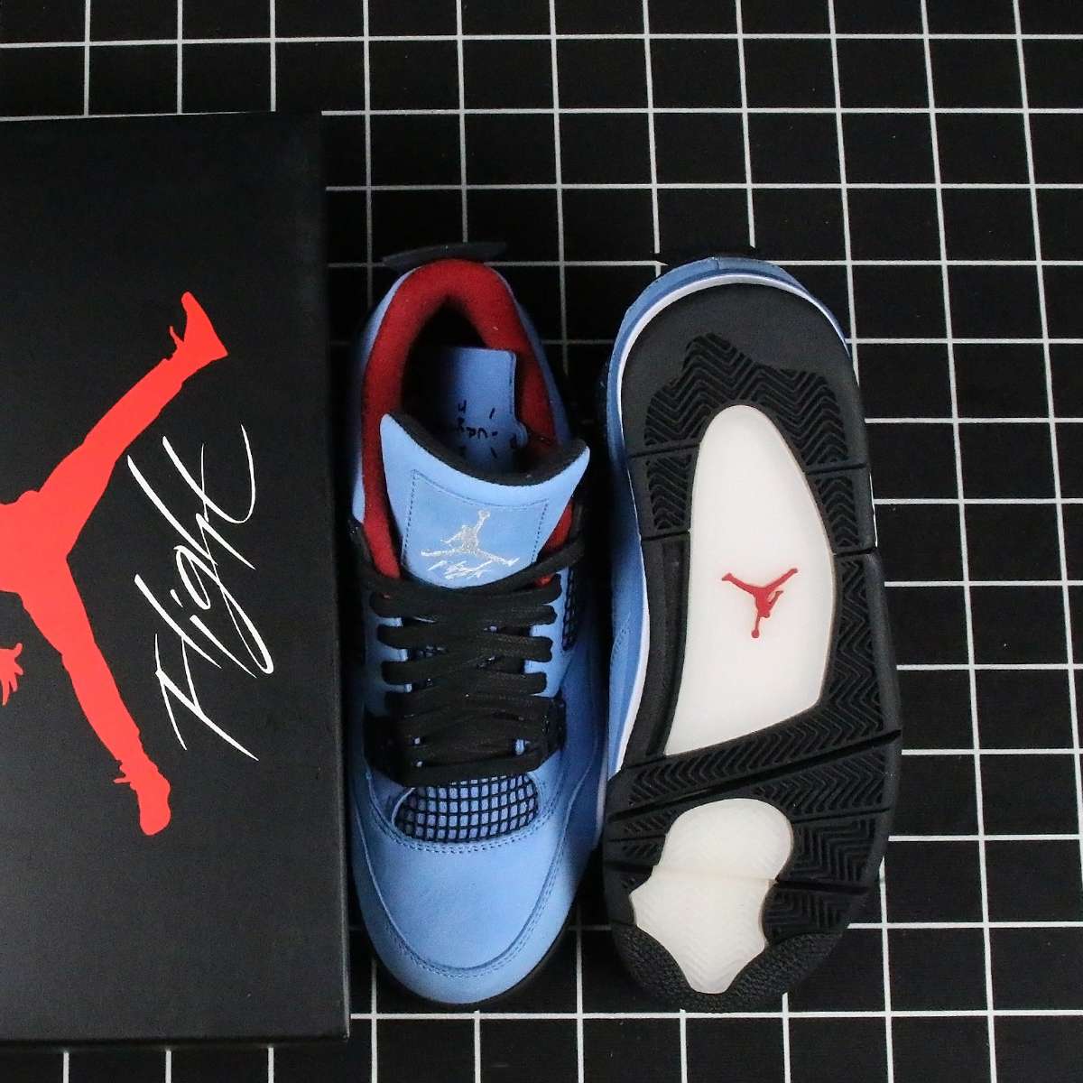 Air Jordan 4 Retro Cactus Jack X Travis Scott Replica