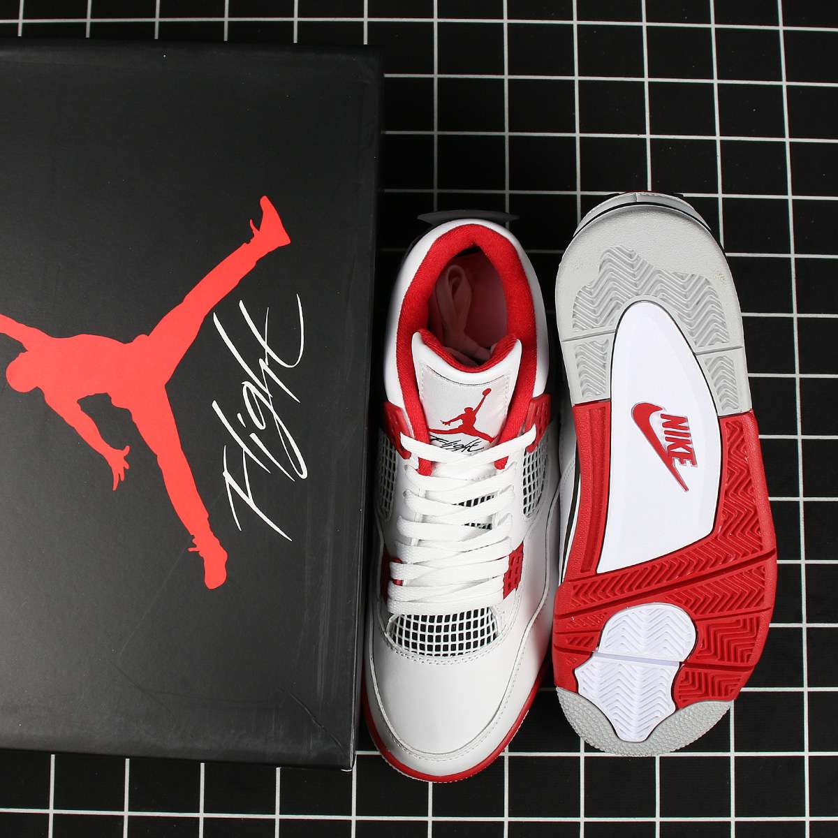 Jordan 4 Retro Fire Red (2020) Replica