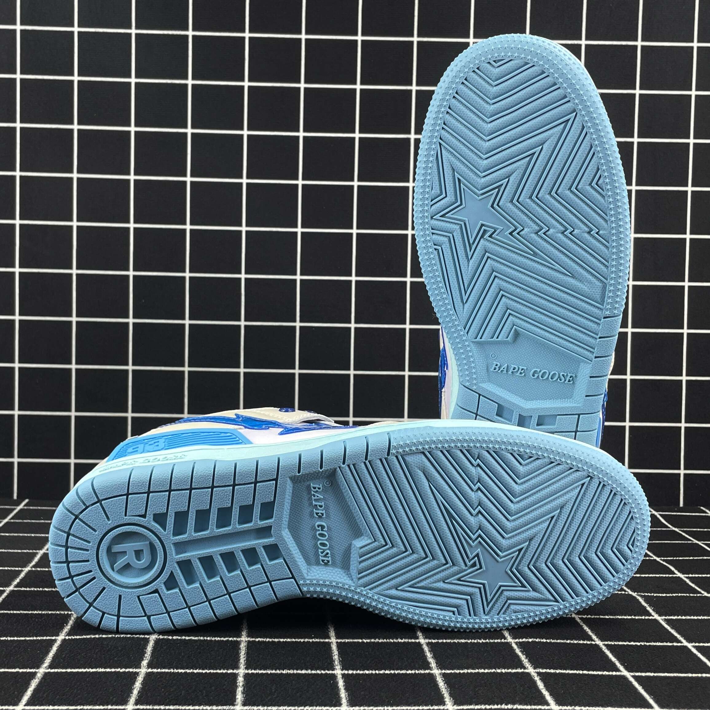 A Bathing Ape Bape Sk8 Sta Blue Replica