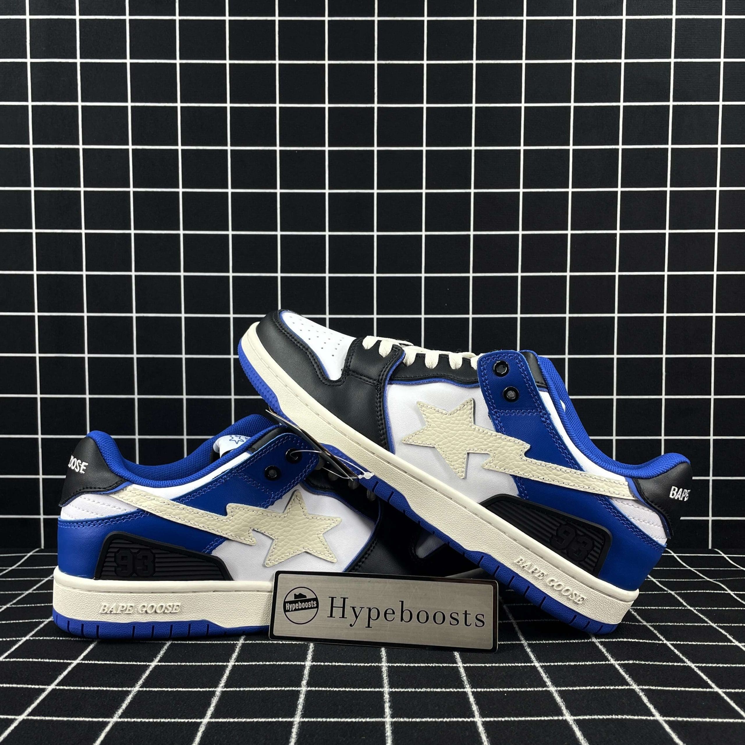 A Bathing Ape Bape Sk8 Sta White Blue Replica