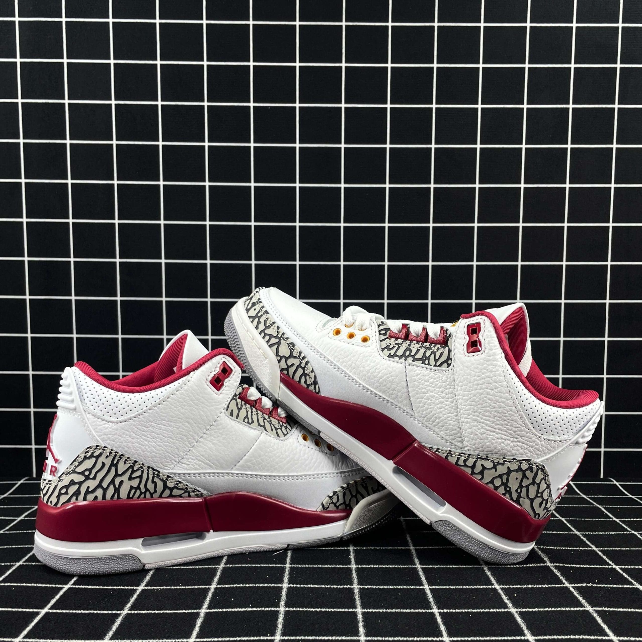 Air Jordan 3 Retro Cardinal Red Replica