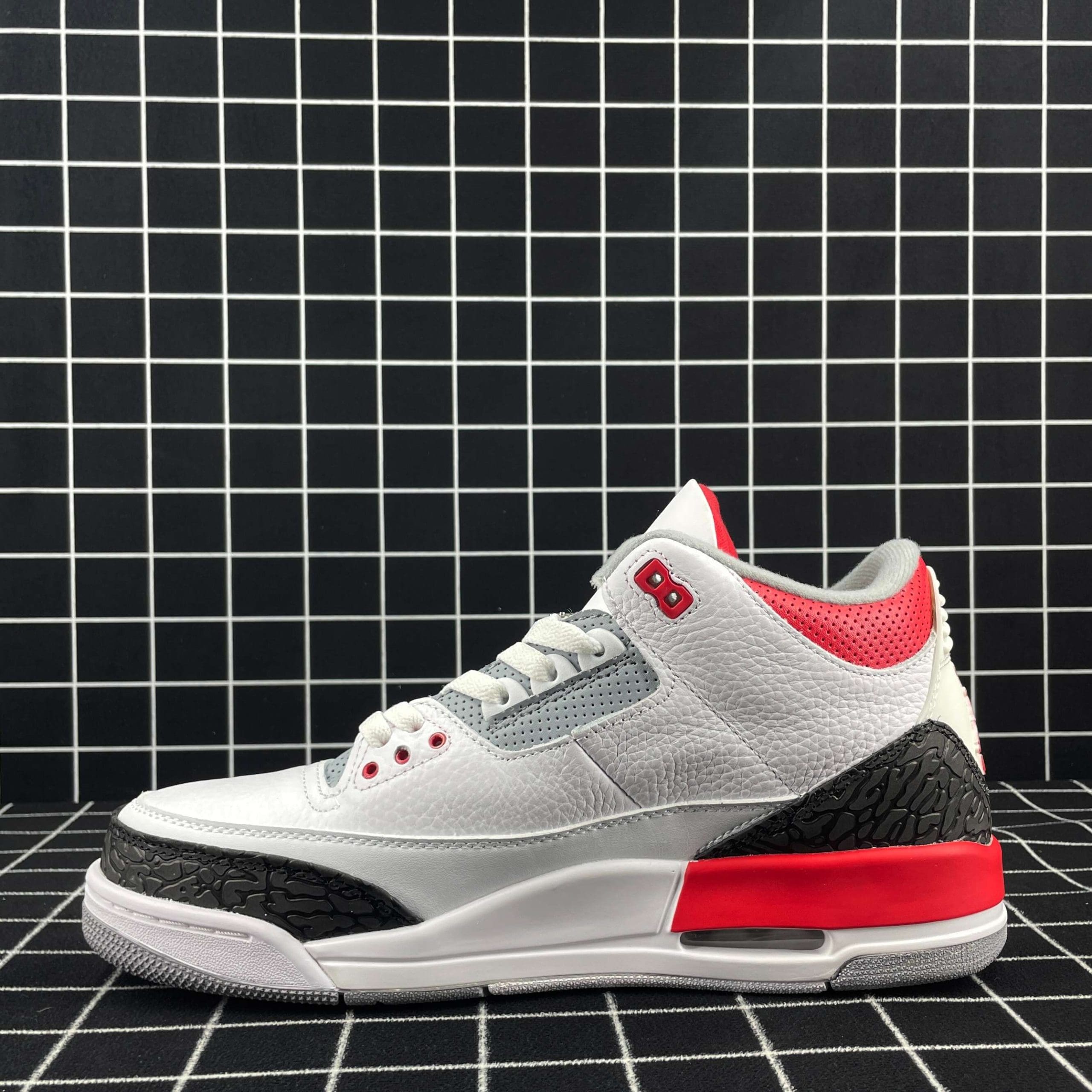 Jordan 3 Retro Fire Red Replica