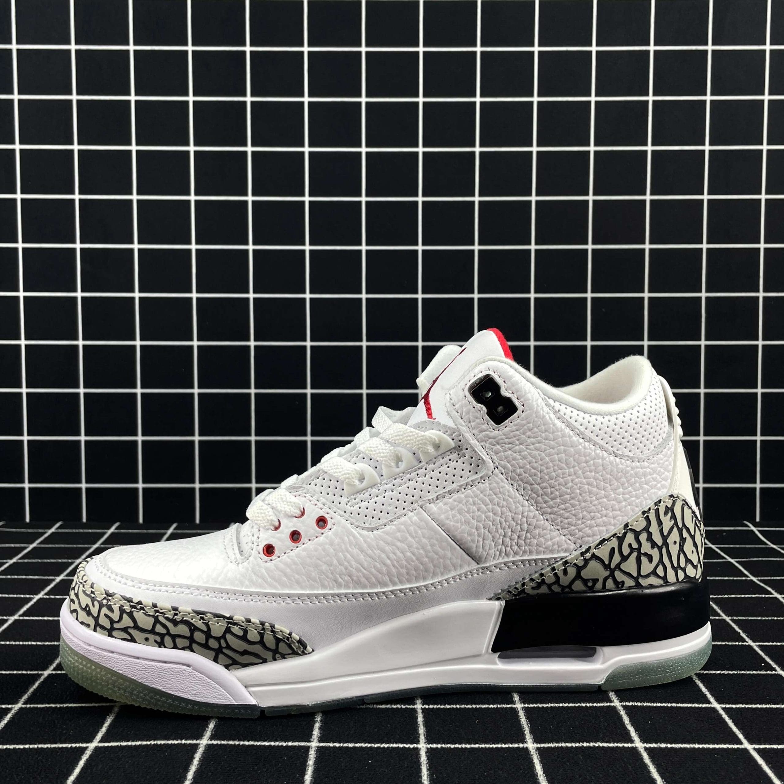 Jordan 3 Retro Free Throw Line White Cement Replica