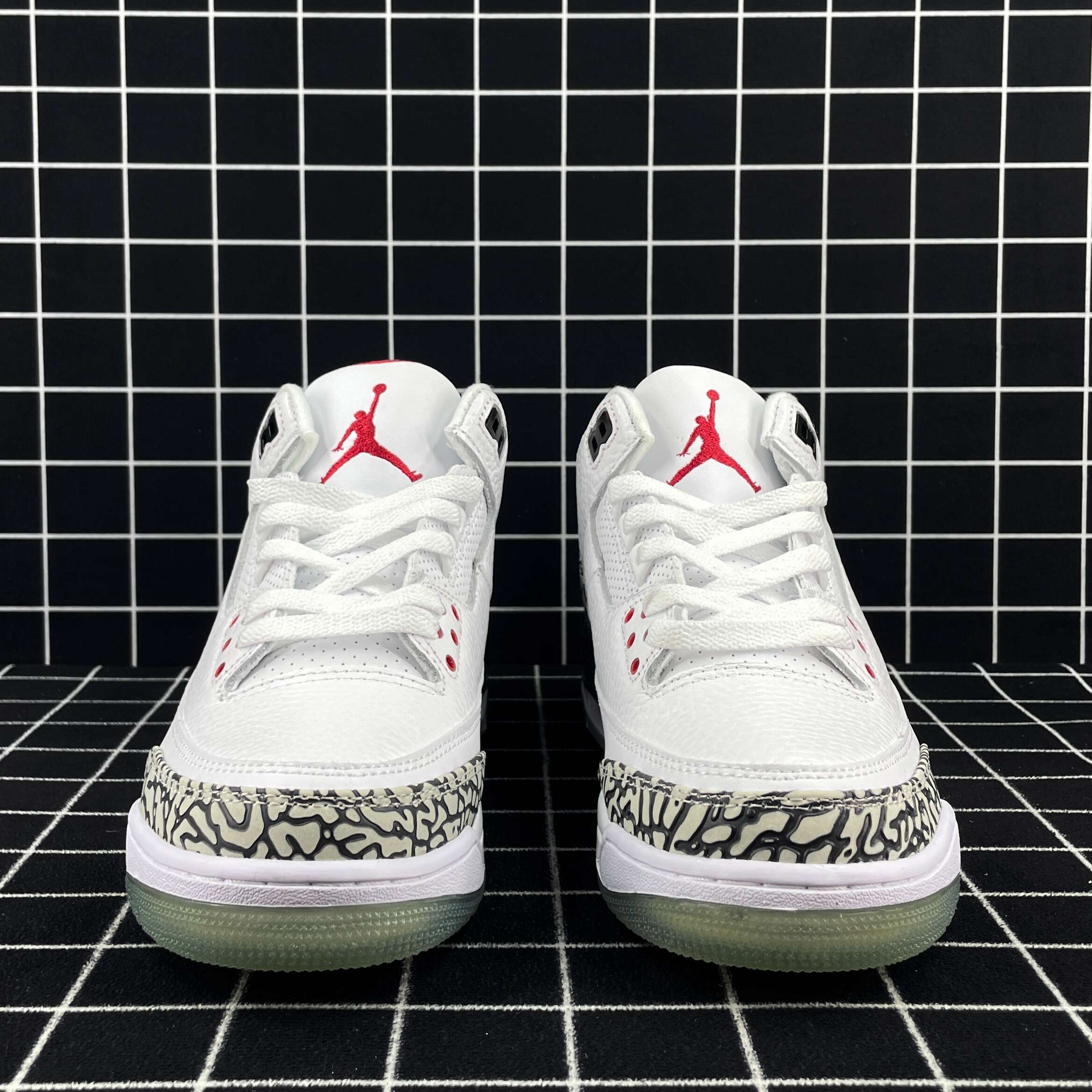 Jordan 3 Retro Free Throw Line White Cement Replica