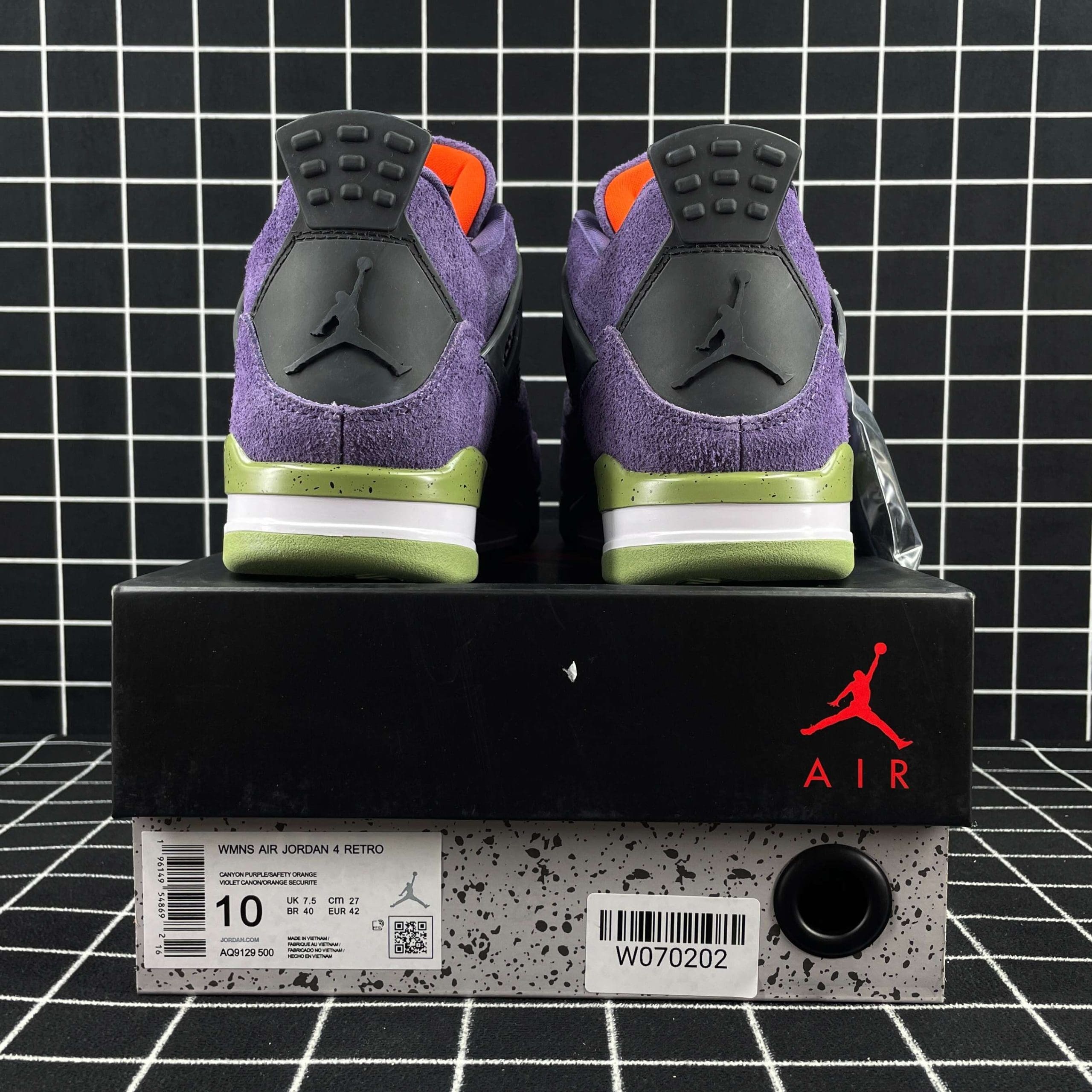 Jordan 4 Retro Canyon Purple Replica