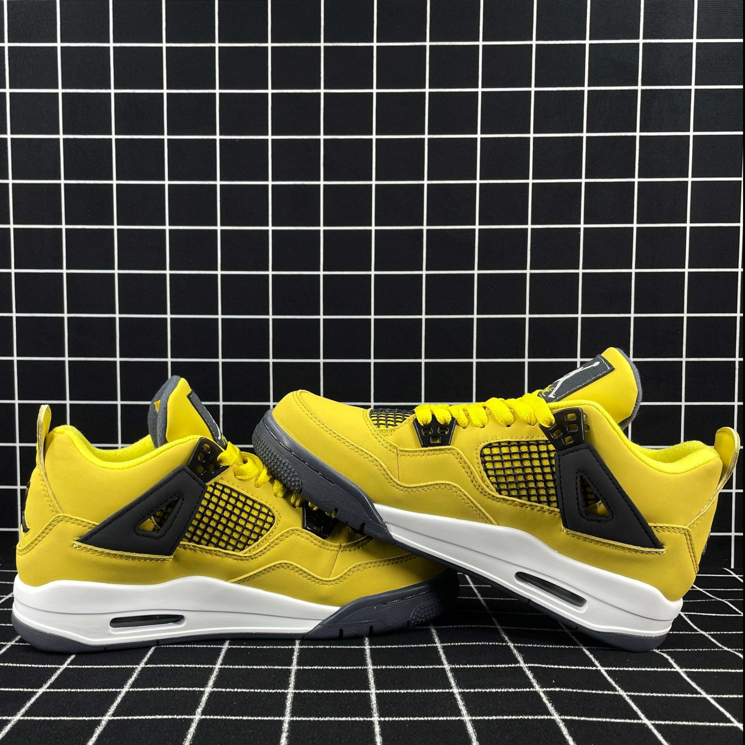 Jordan 4 Retro Lightning Replica