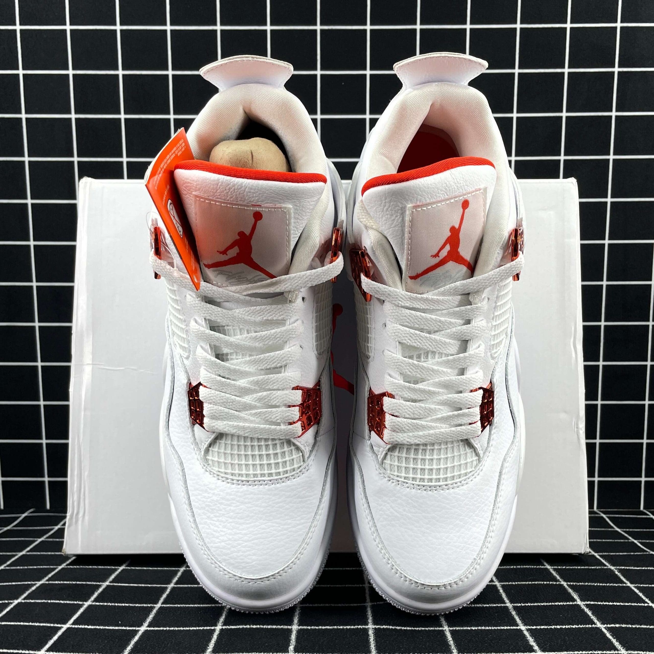 Jordan 4 Retro Metallic Orange Replica