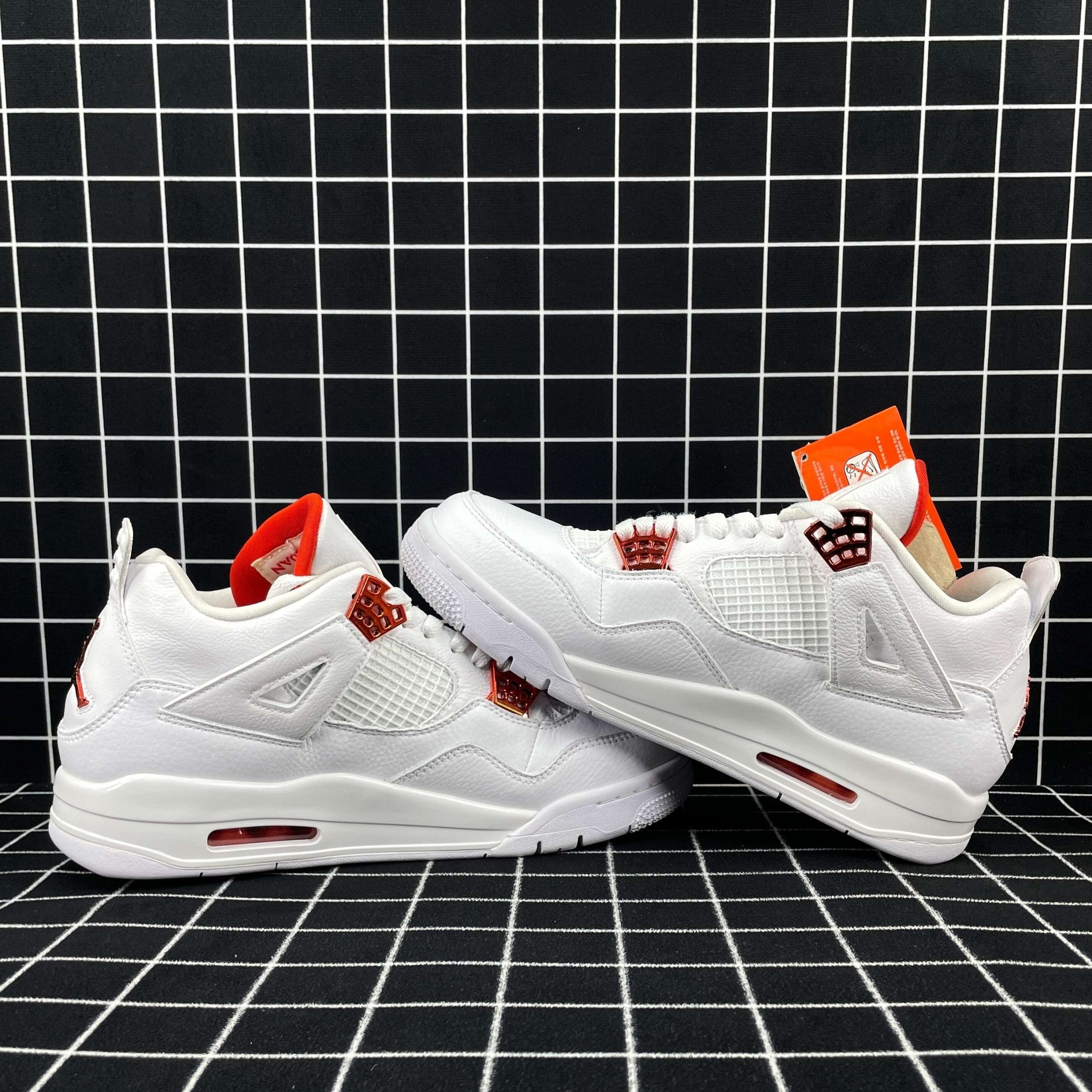 Jordan 4 Retro Metallic Orange Replica