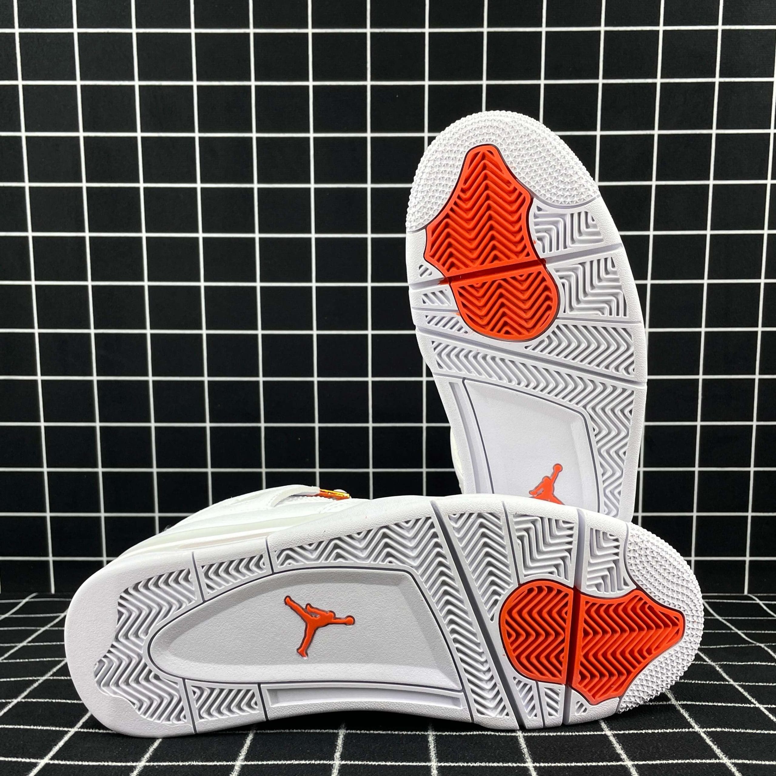 Jordan 4 Retro Metallic Orange Replica