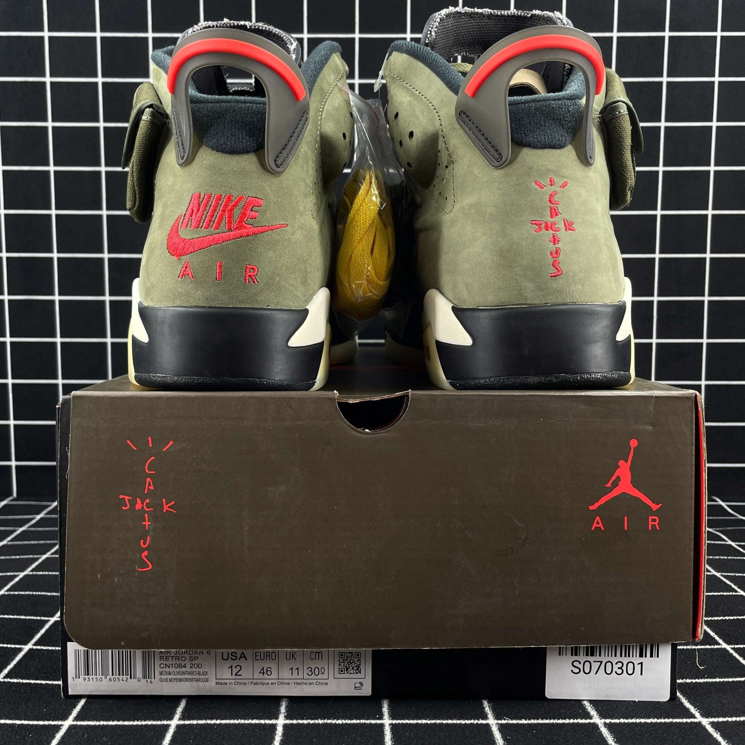 Jordan 6 Retro Travis Scott Replica