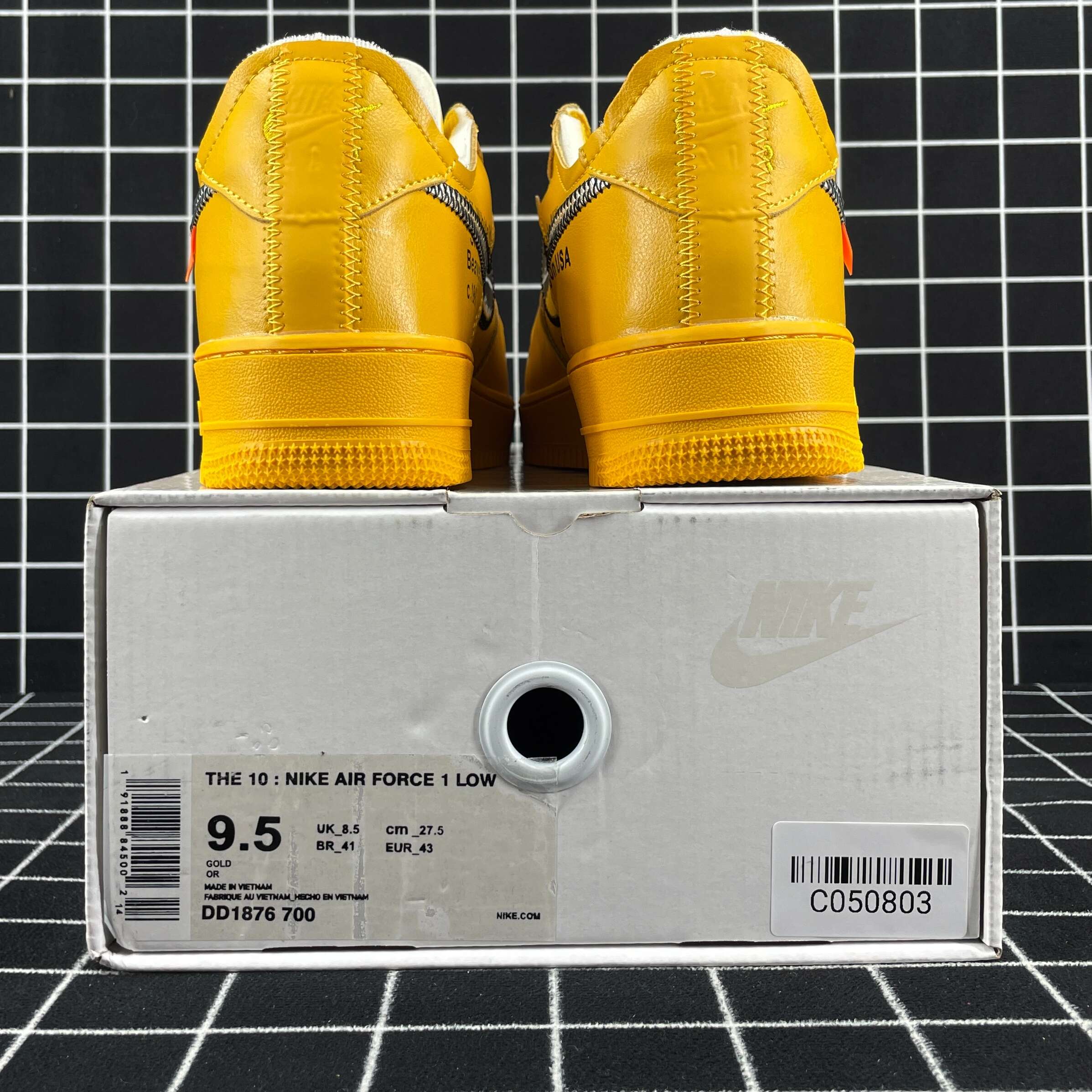 Nike Air Force 1 Low University Gold Replica