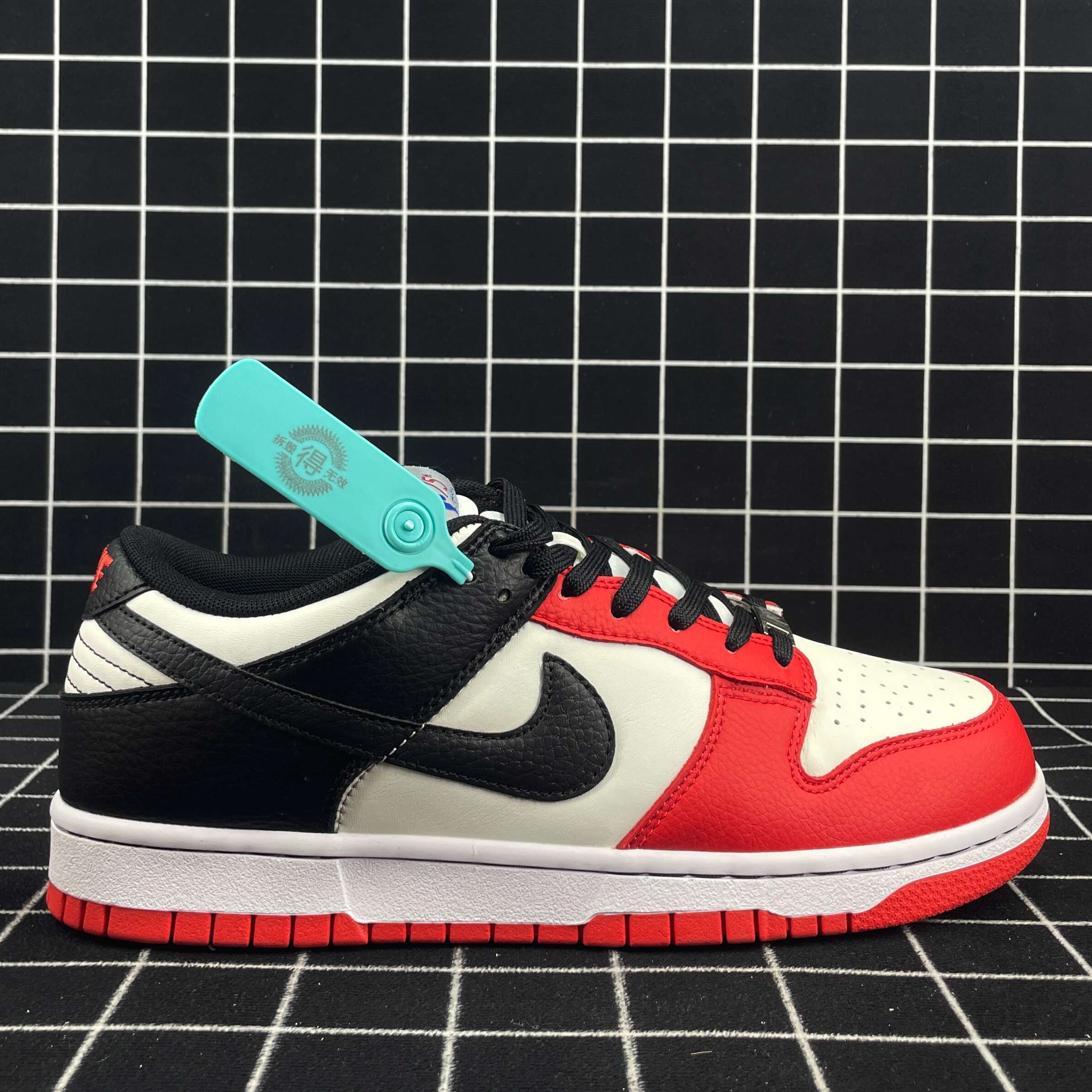 Nike Dunk Low EMB NBA 75th Anniversary Chicago Replica