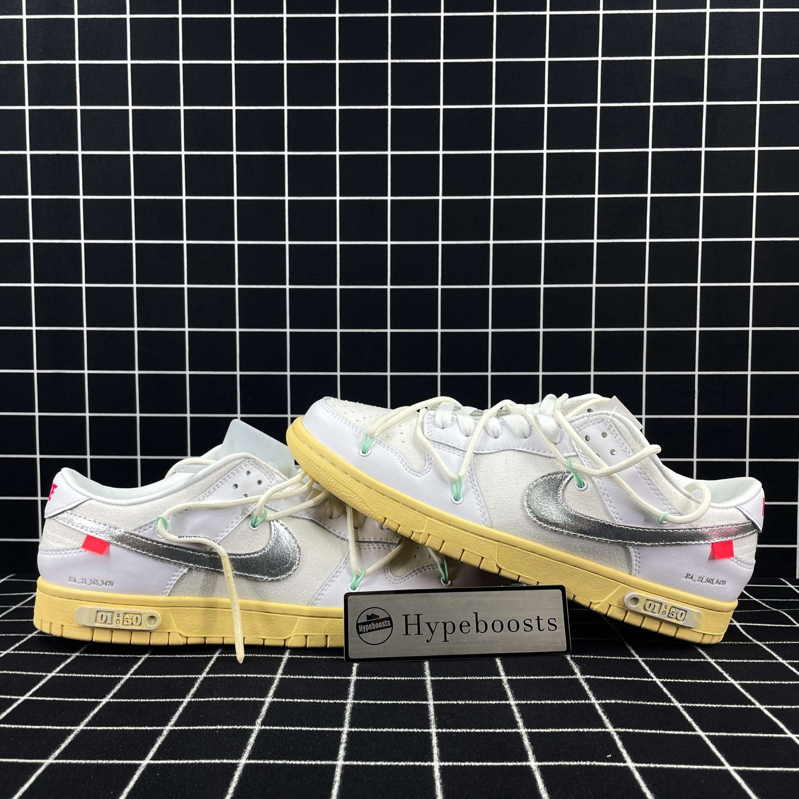 Nike Dunk Low White Lot 1 Replica