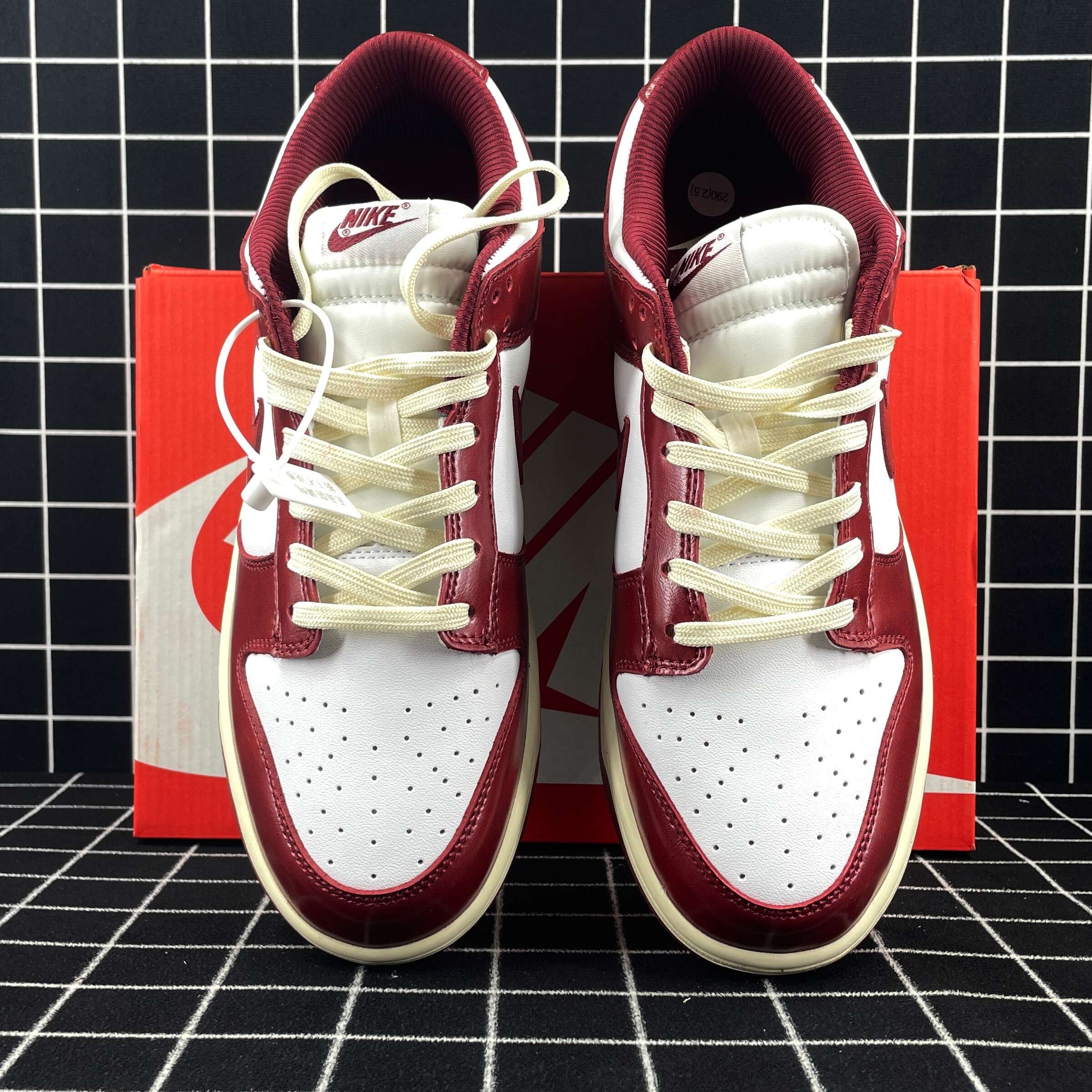Nike Dunk Low PRM Vintage Team Red Replica