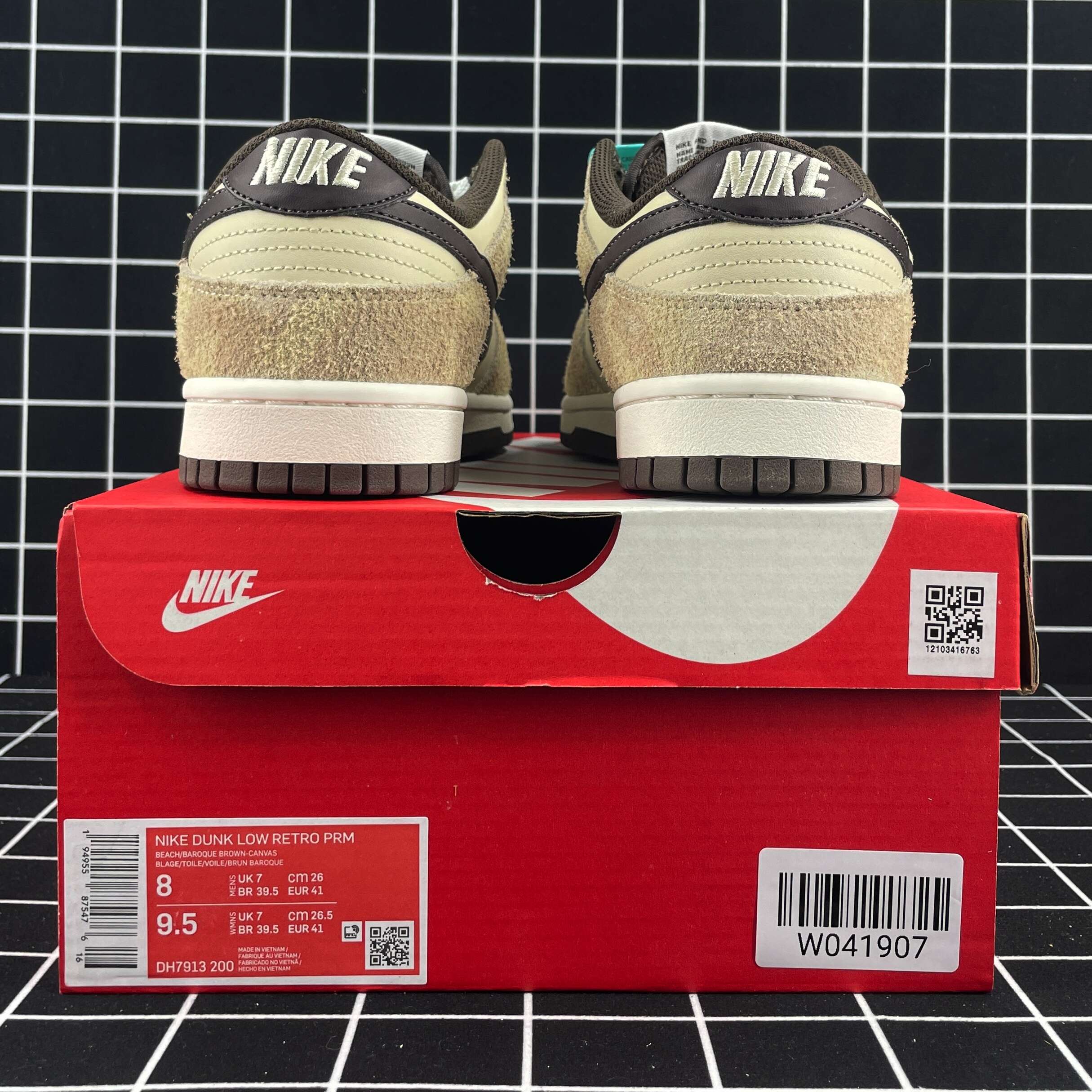 Nike Dunk Low Retro PRM Animal Pack Giraffe/Cheetah Replica