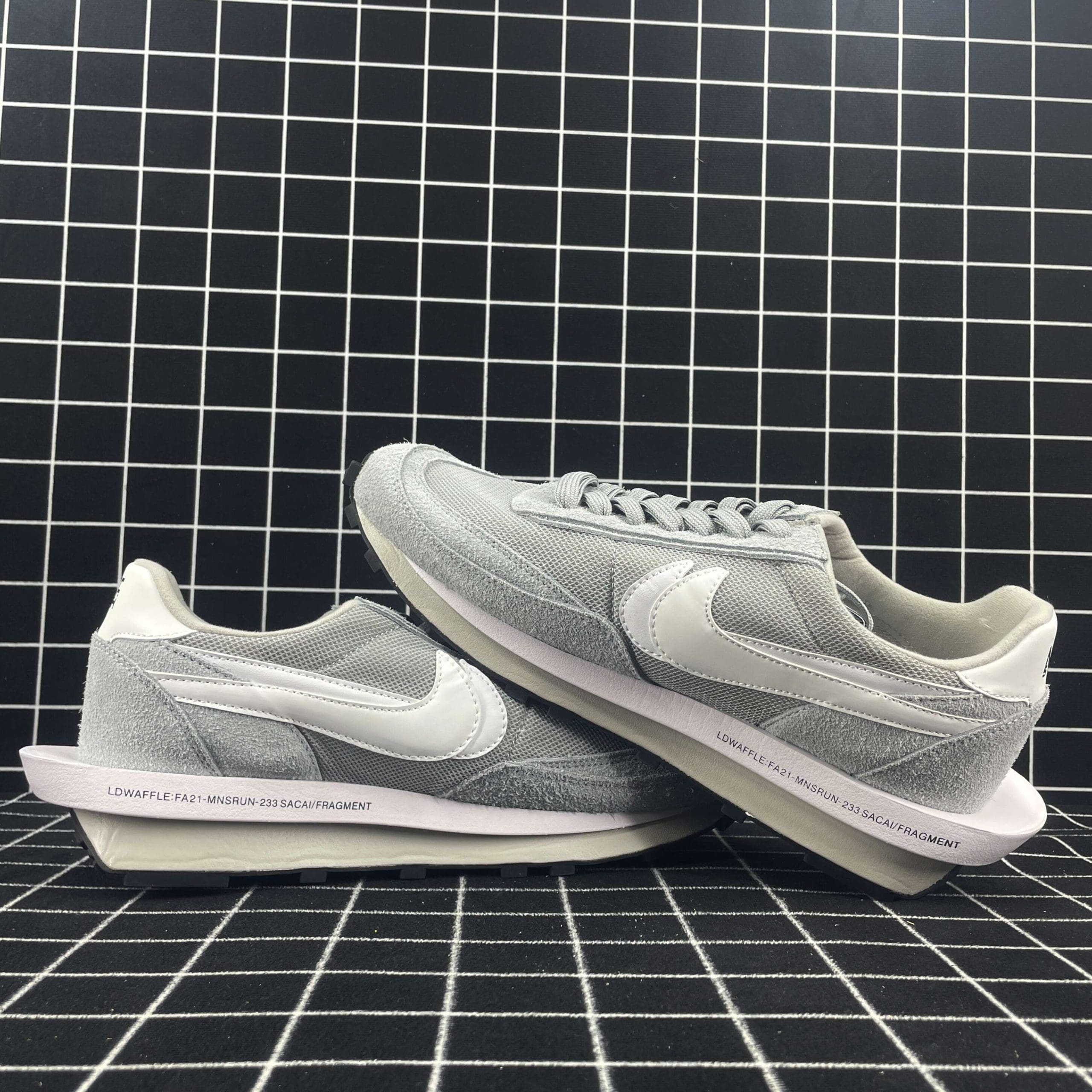 Nike LD Waffle SF Sacai Fragment Grey Replica