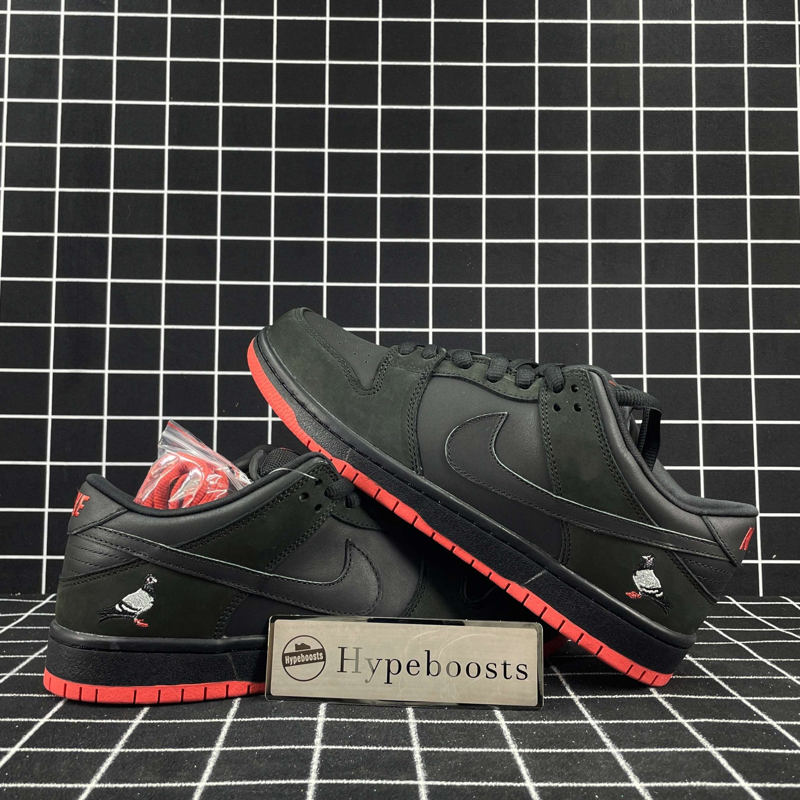 Nike SB Dunk Low Black Pigeon Replica