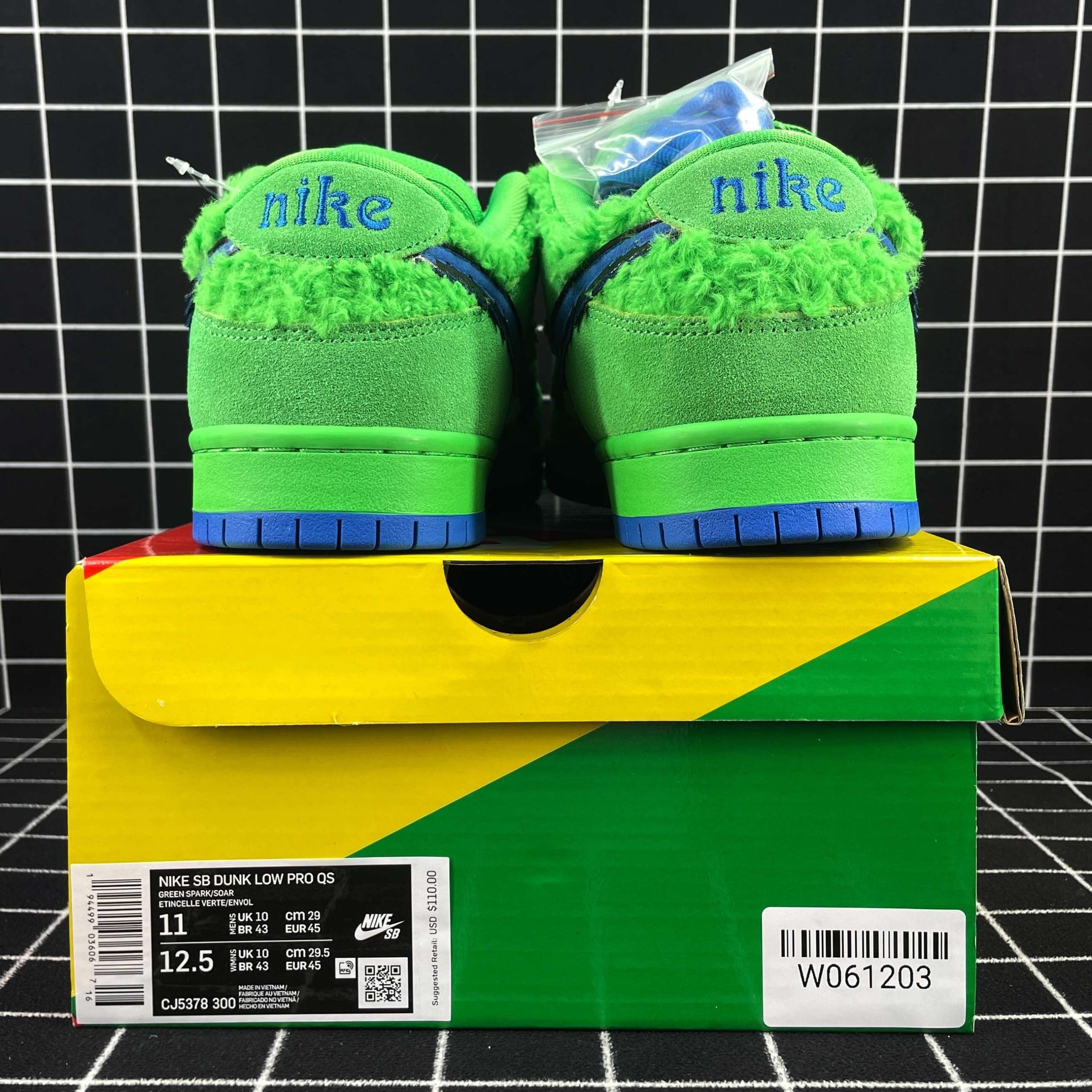 Nike SB Dunk Low Grateful Dead Bears Green Replica