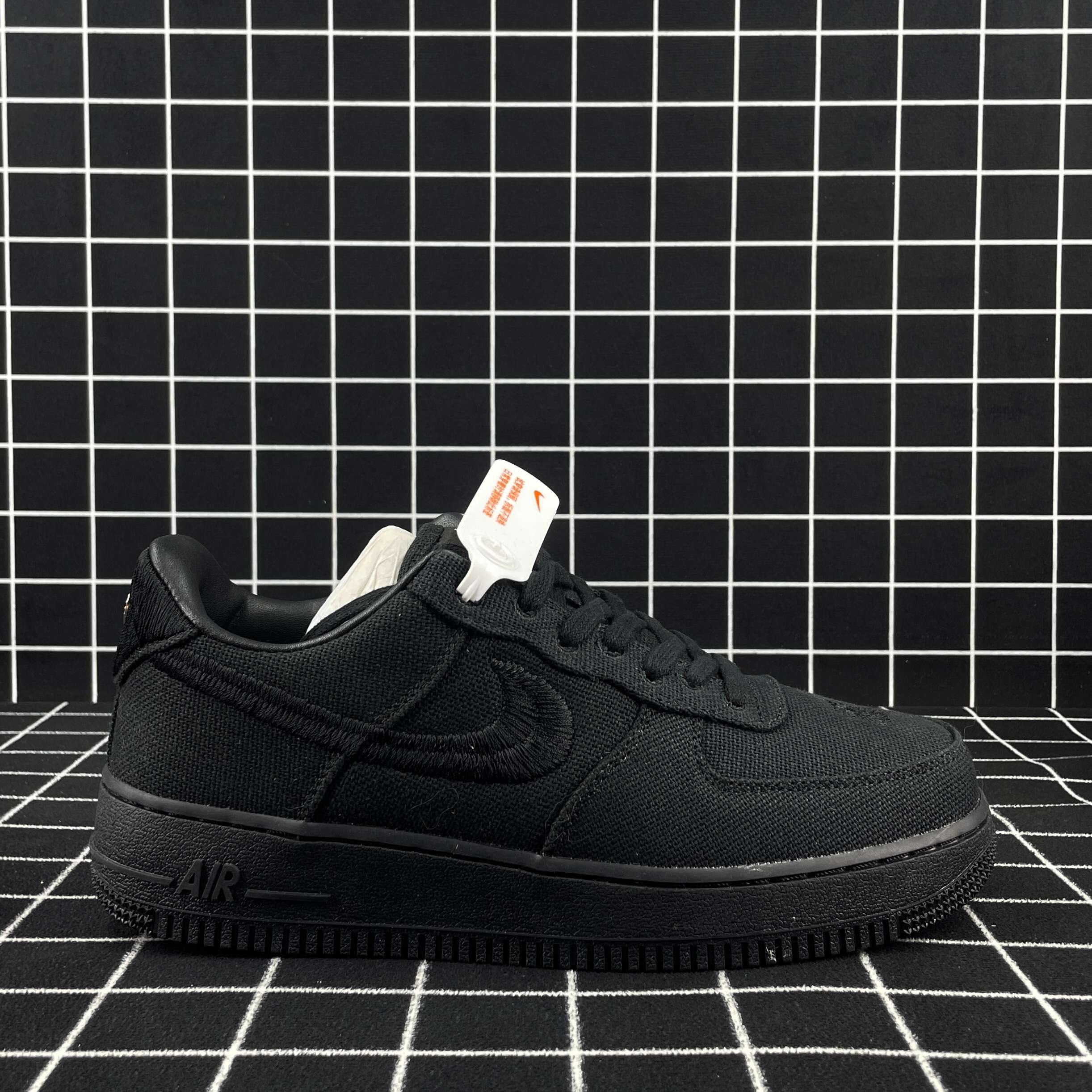 Nike Air Force 1 Low ’07 Black Black Replica