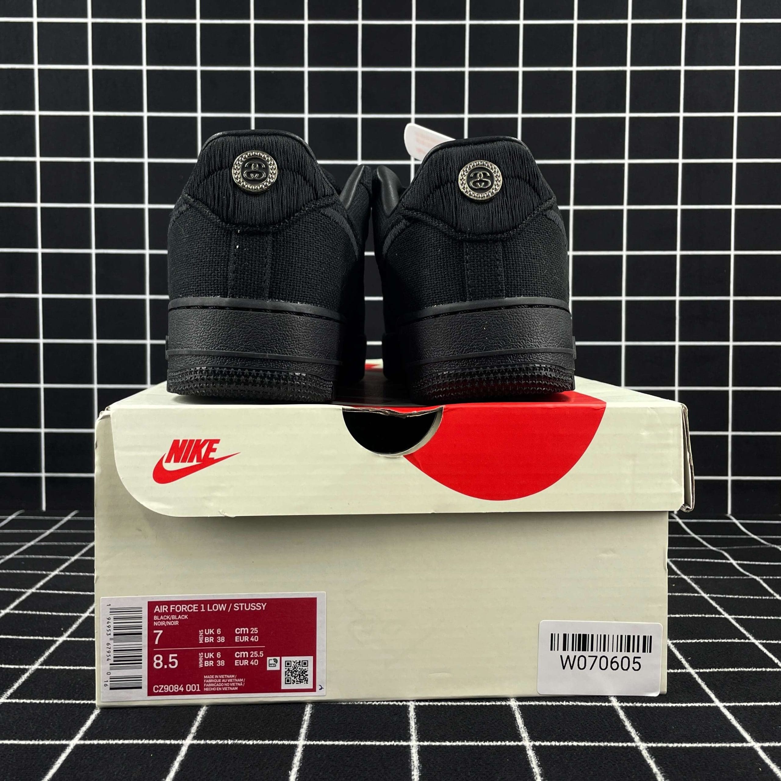 Nike Air Force 1 Low ’07 Black Black Replica