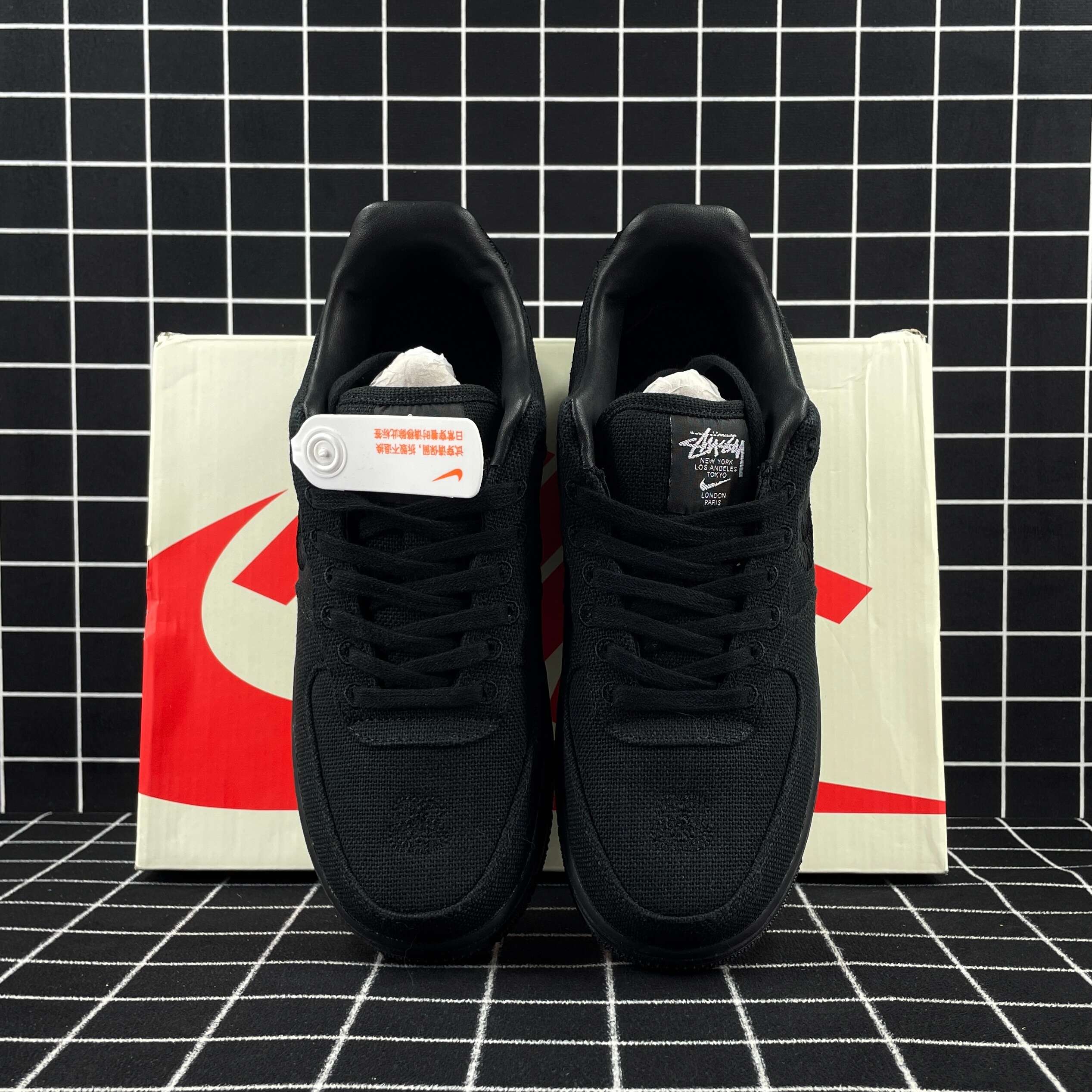 Nike Air Force 1 Low ’07 Black Black Replica