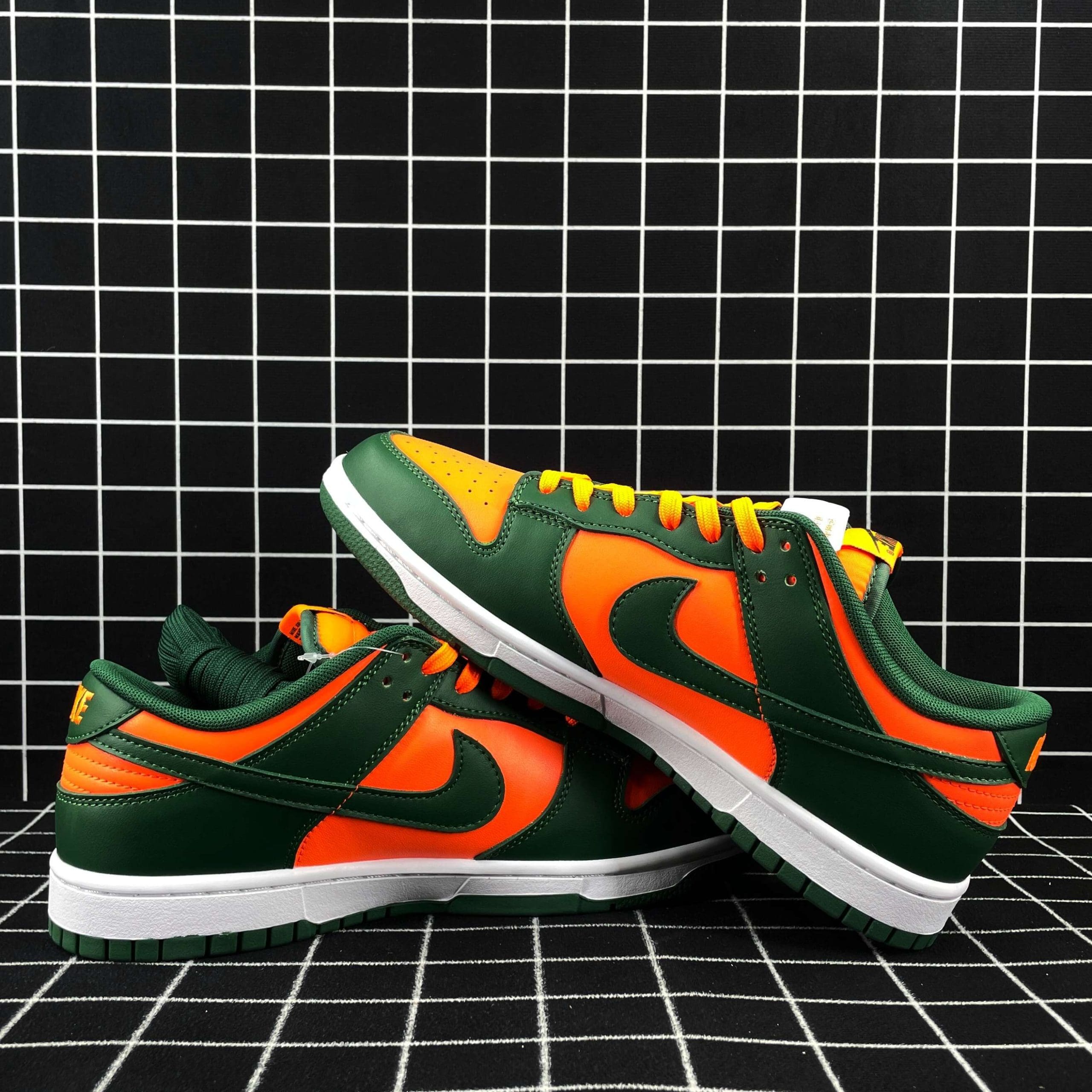 Nike Dunk Low Retro Miami Hurricanes Replica