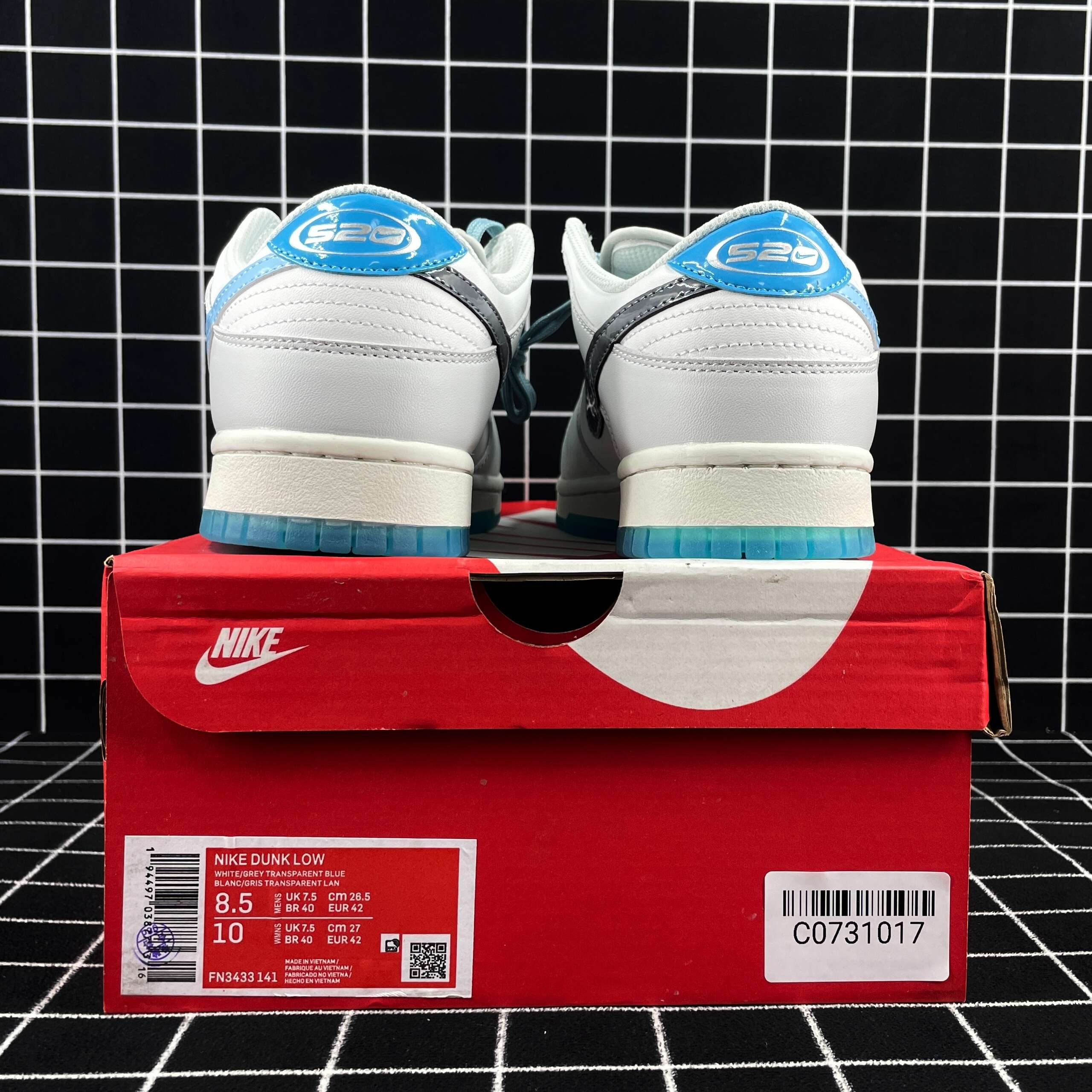 Nike Dunk Low 520 Pack Ocean Bliss Replica