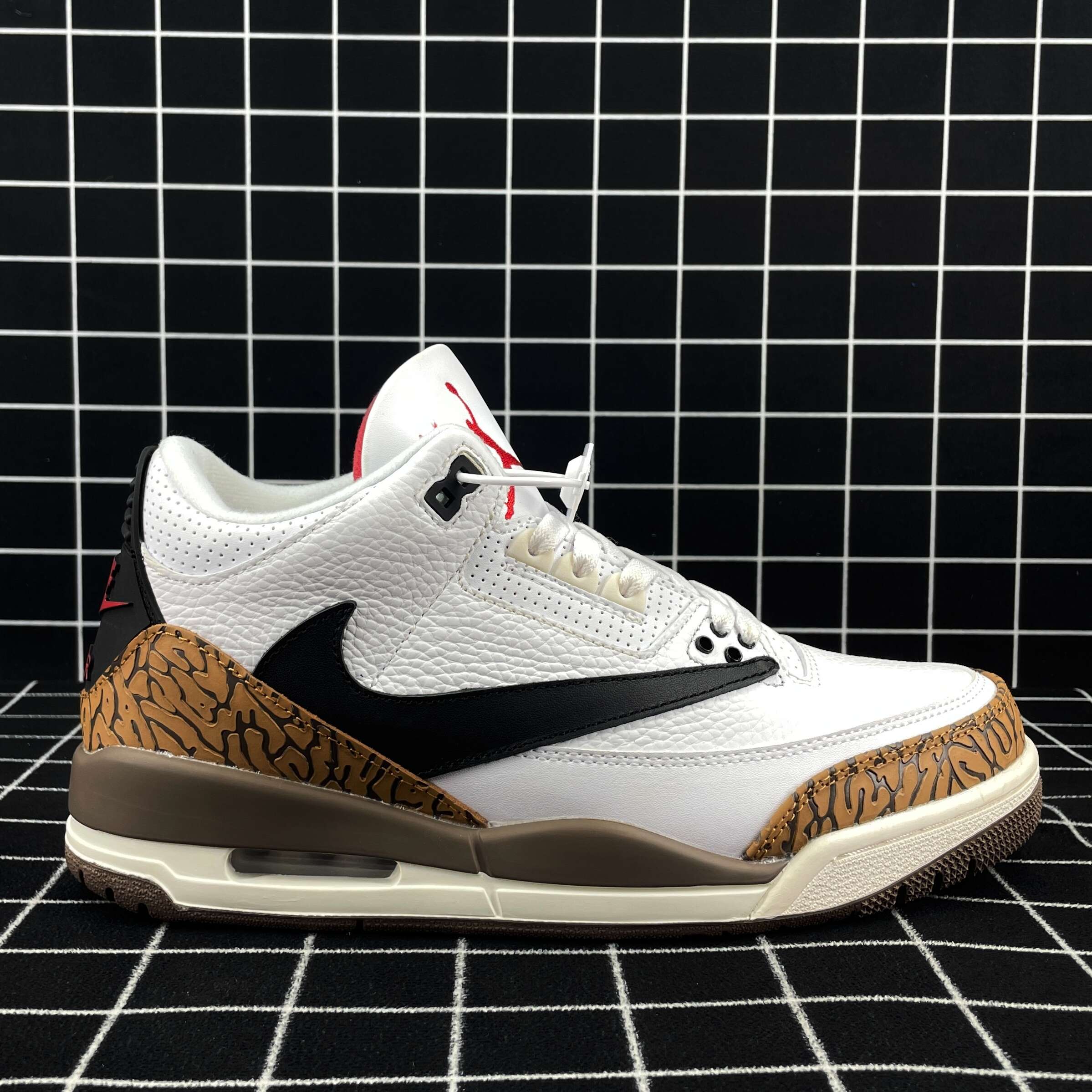 Travis Scott x Air Jordan 3 Palomino Replica