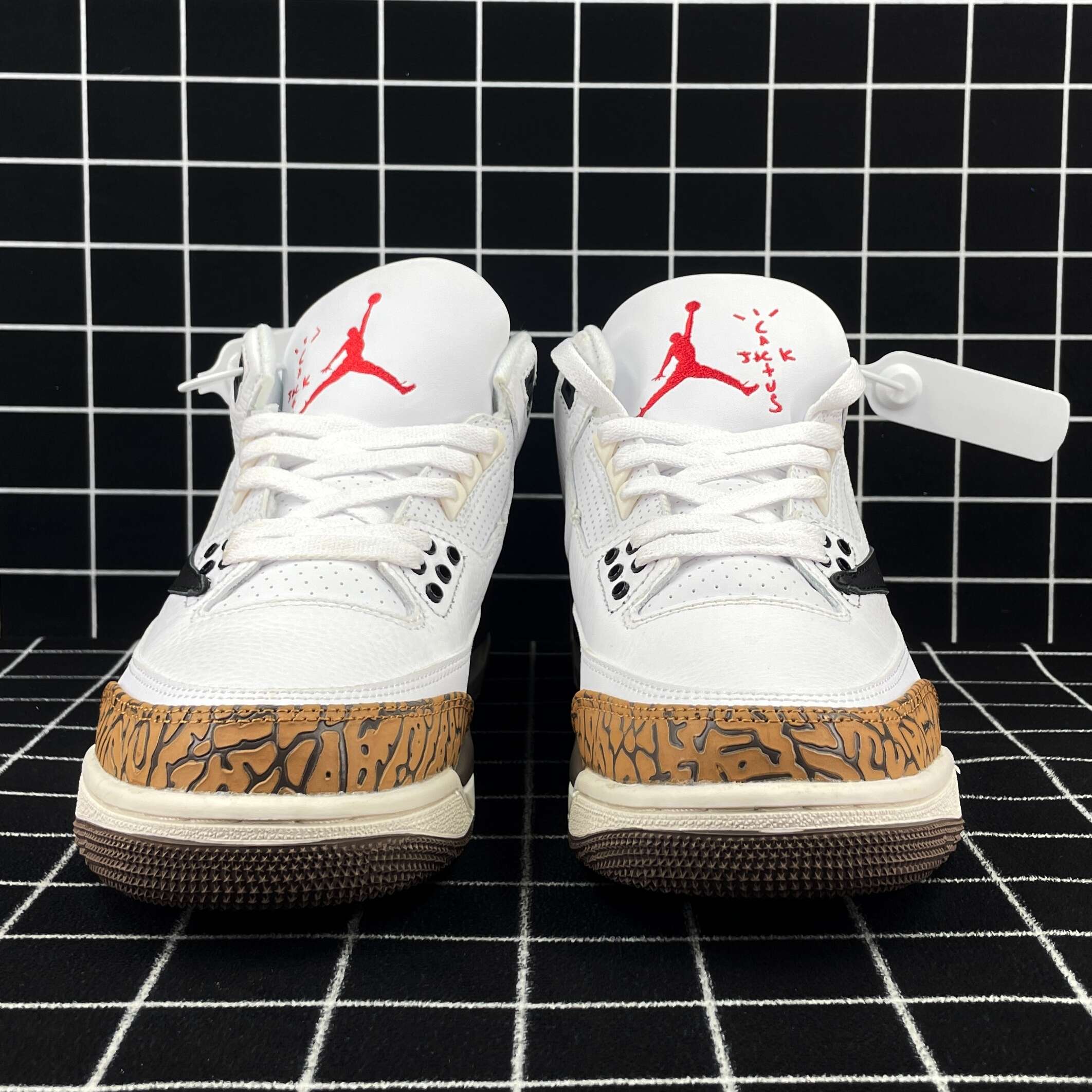 Travis Scott x Air Jordan 3 Palomino Replica