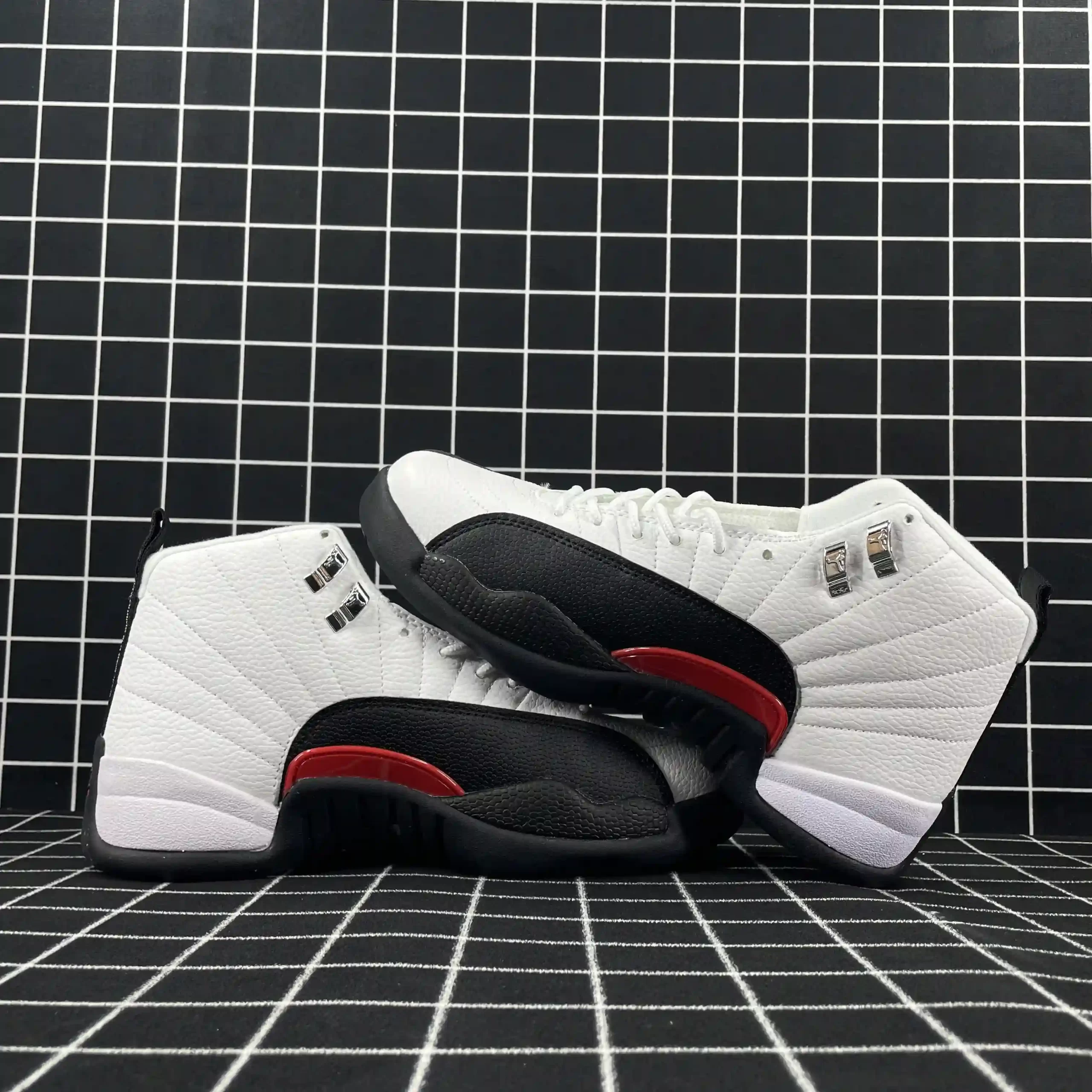 Air Jordan 12 Red Taxi Replica