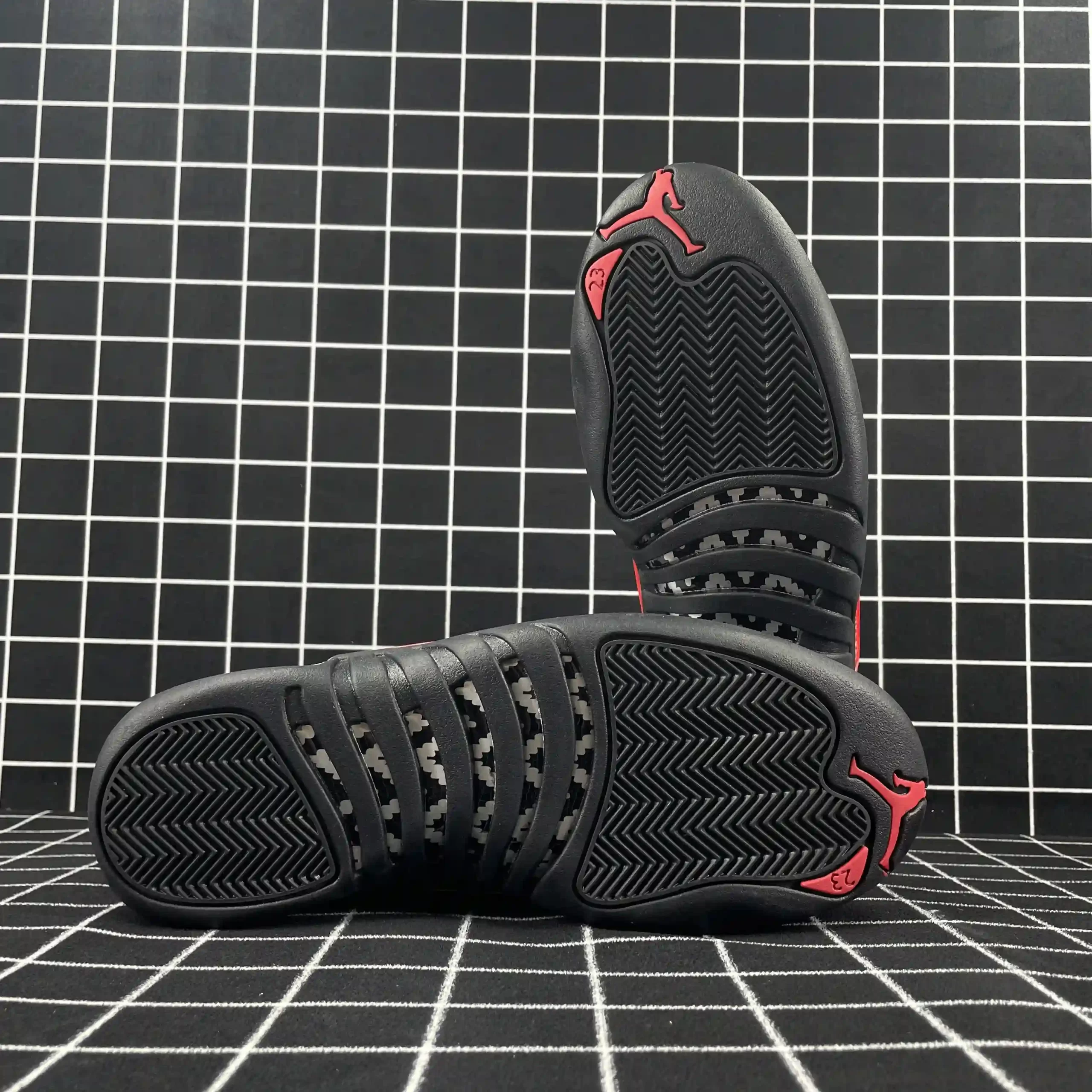 Air Jordan 12 Red Taxi Replica