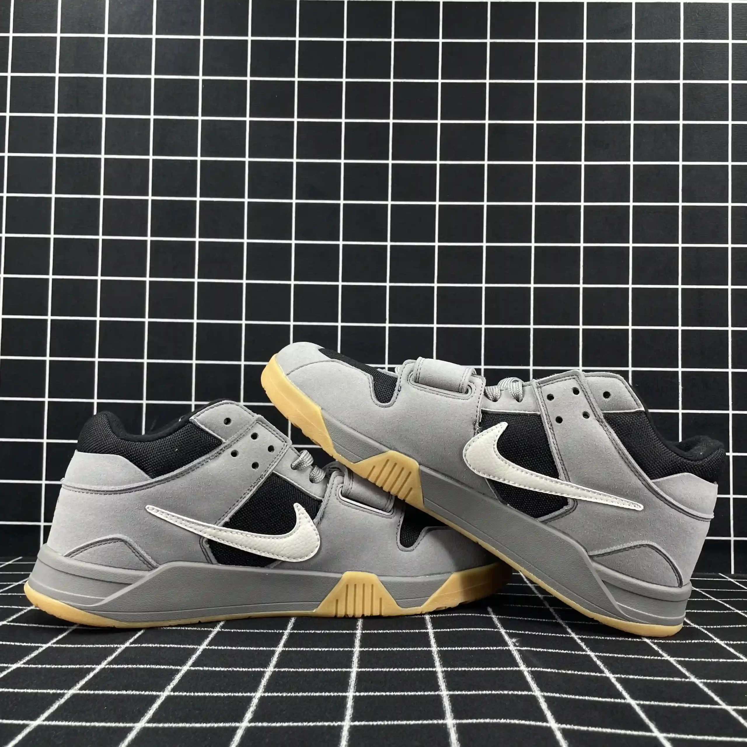 Travis Scott x Jordan Cut The Check Grey Black Replica