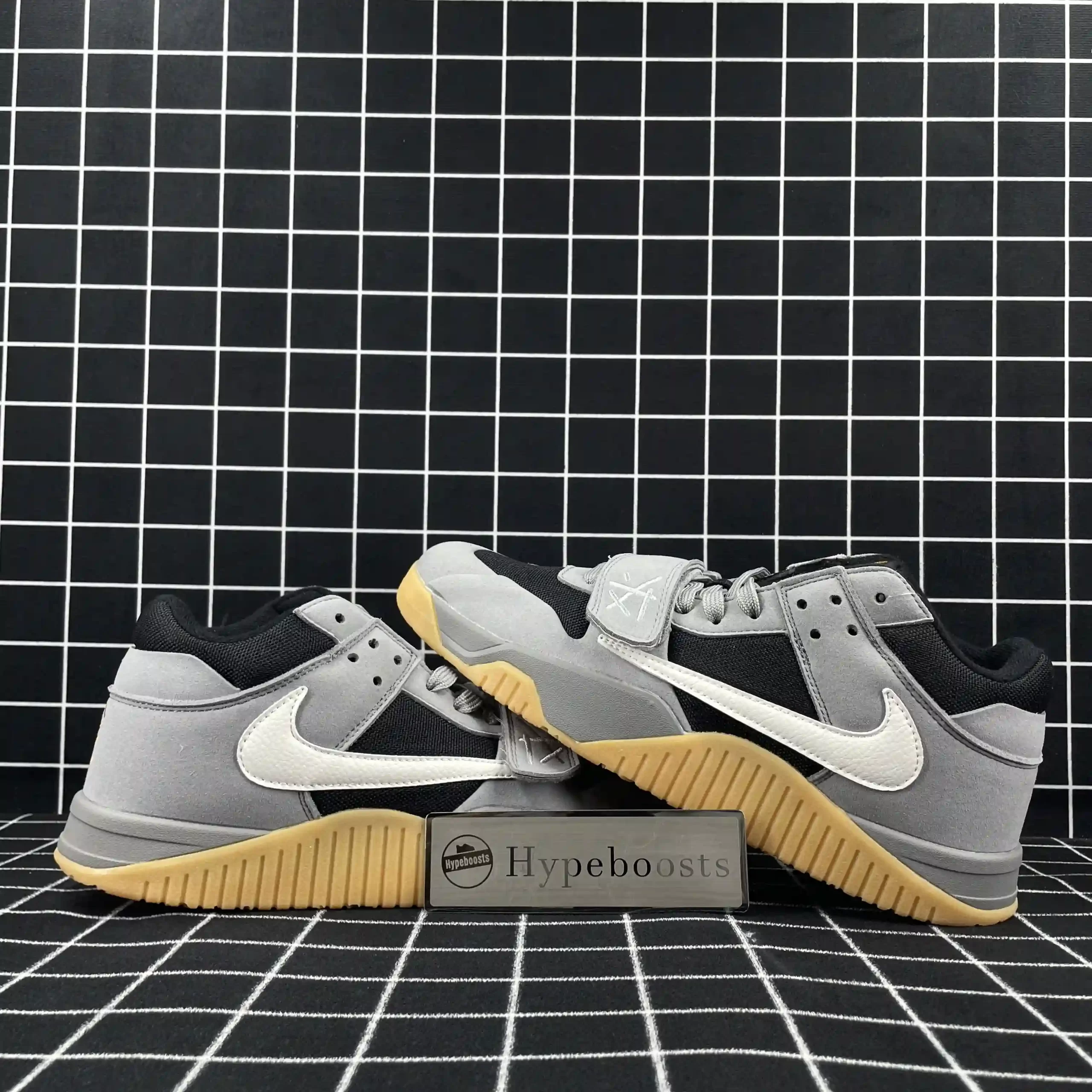 Travis Scott x Jordan Cut The Check Grey Black Replica