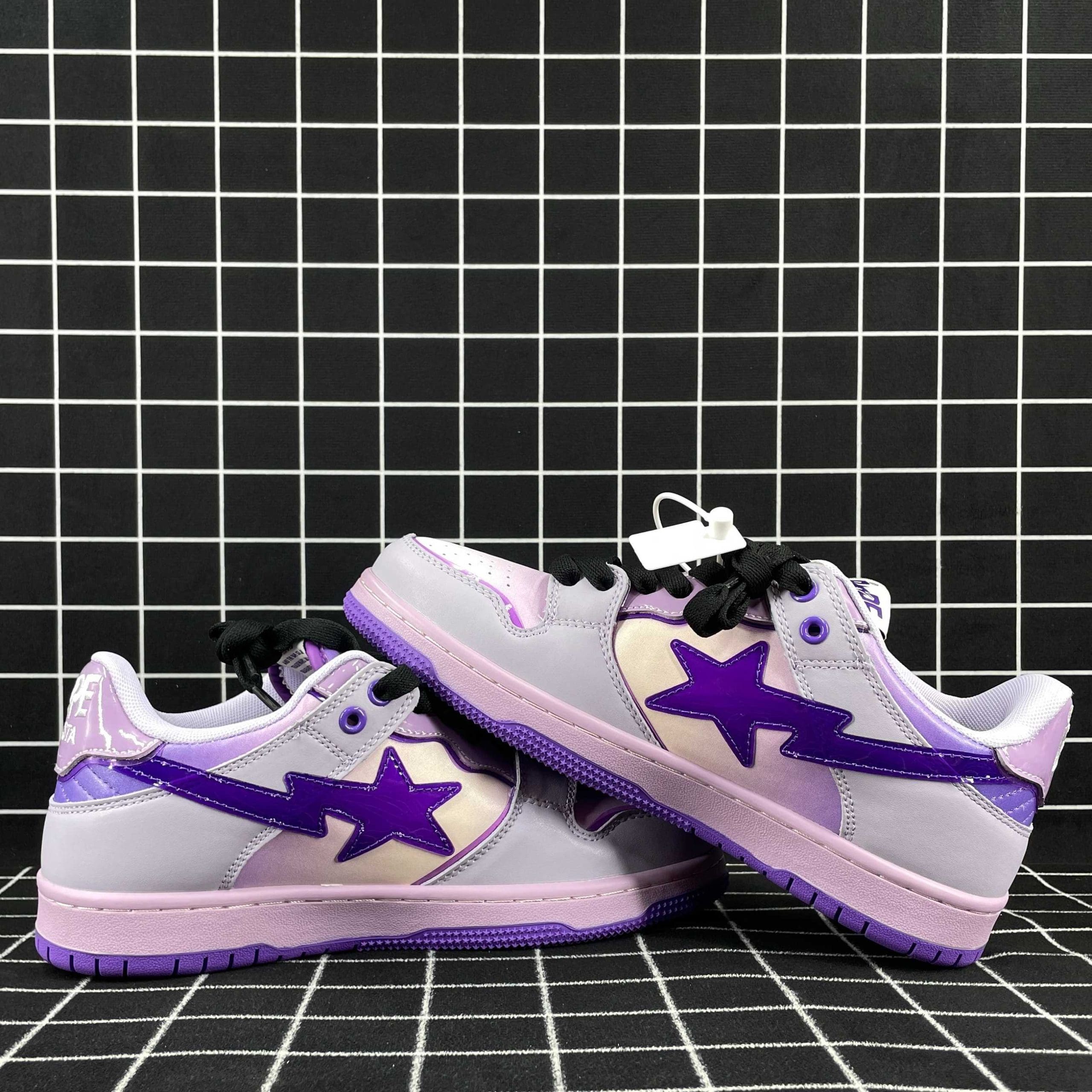 A Bathing Ape Bape SK8 Sta Purple