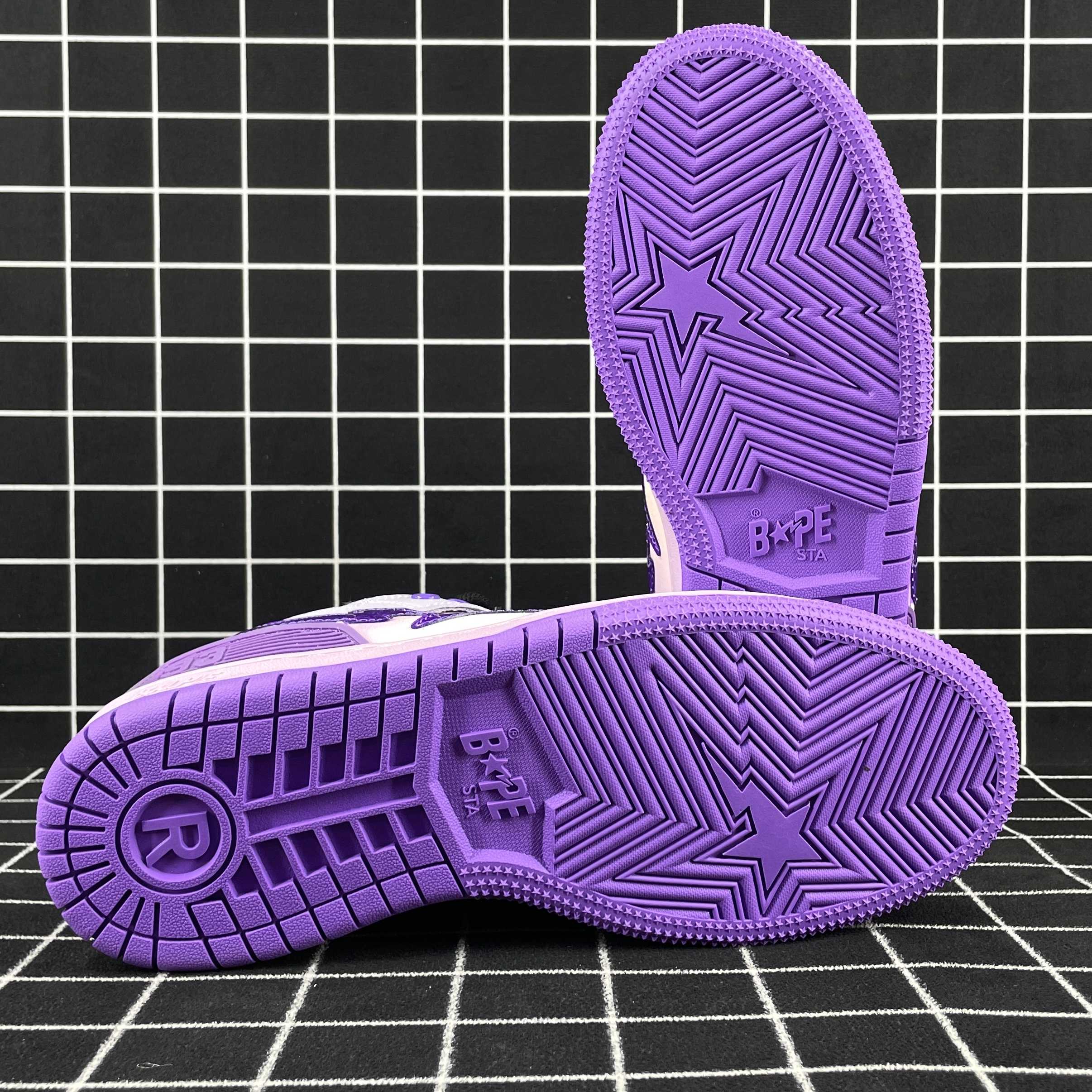 A Bathing Ape Bape SK8 Sta Purple