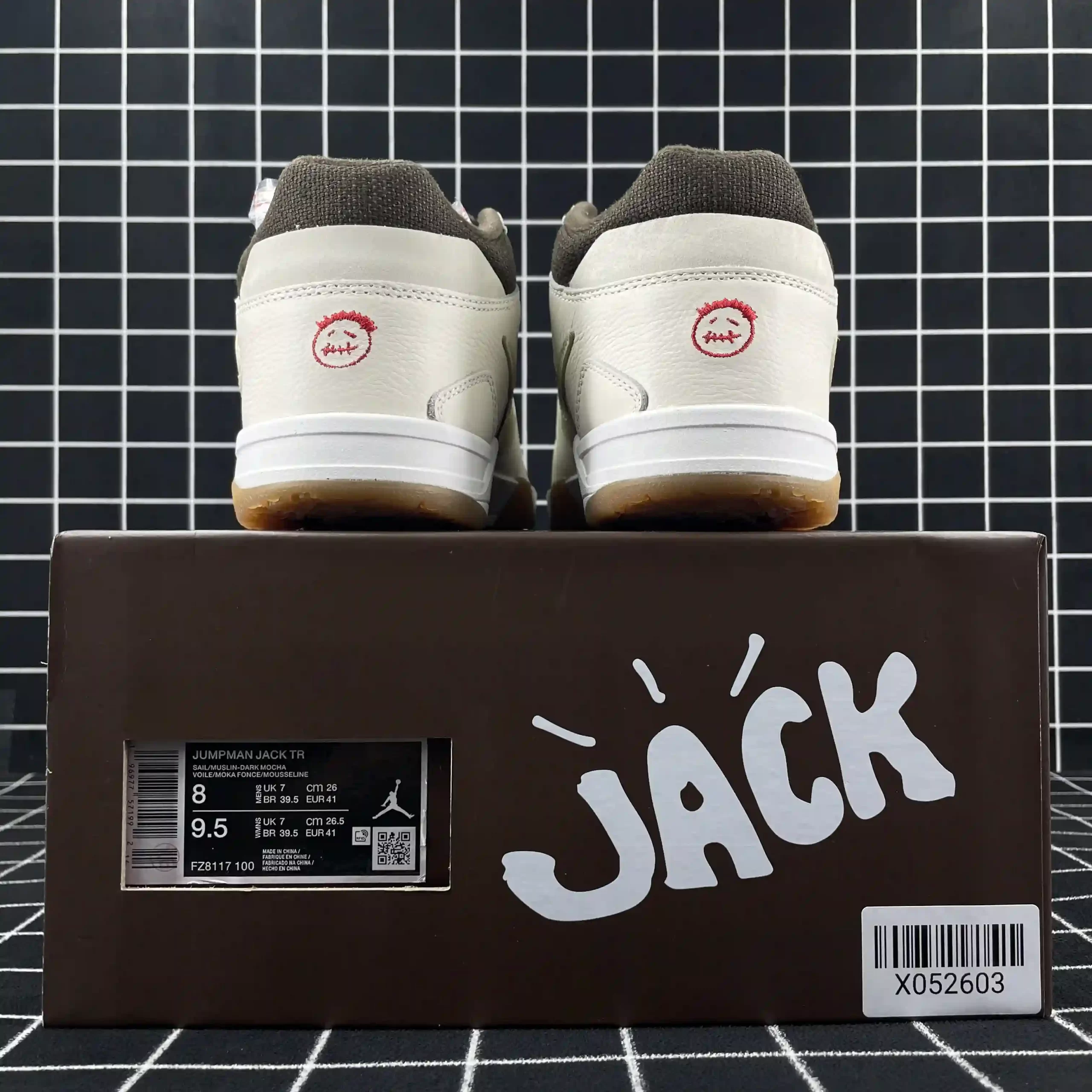 Jordan Jumpman Jack TR Travis Scott Sail Replica