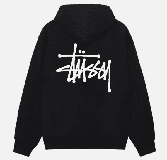 Basic Stüssy Zip Hoodie