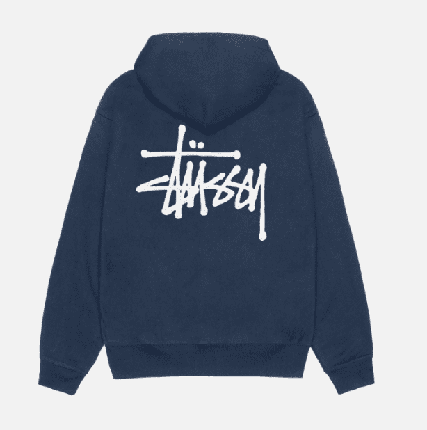 Basic Stüssy Zip Hoodie