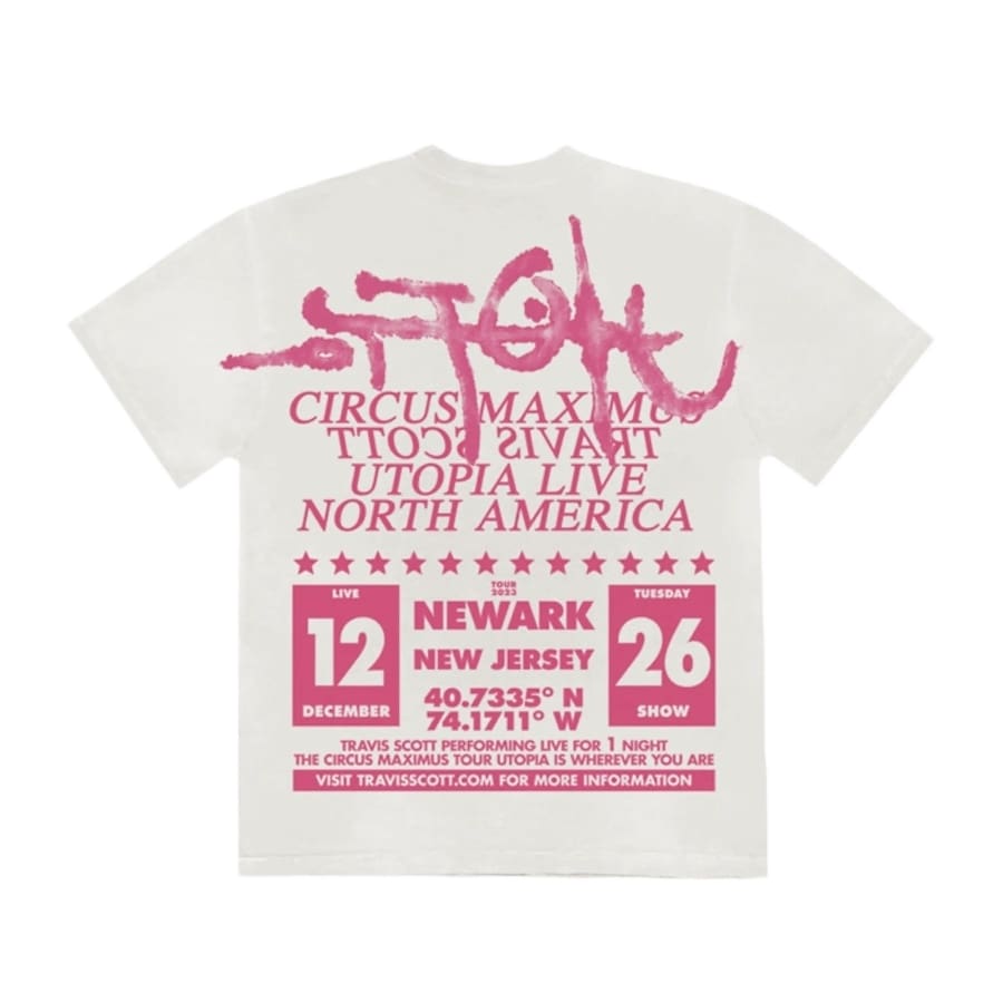 Travis Scott Utopia Ls In Newark Tee